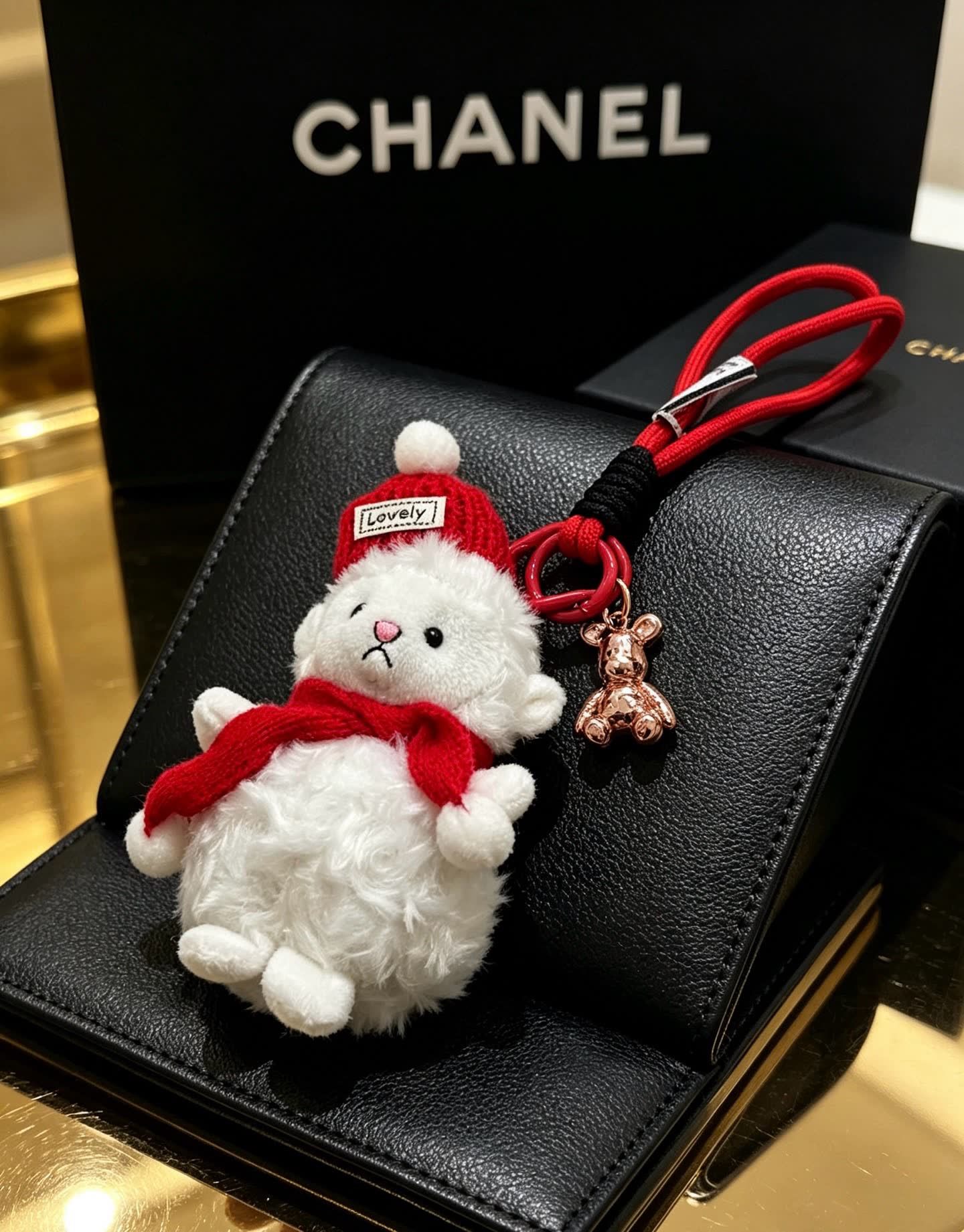 Chanel Bear Keychain