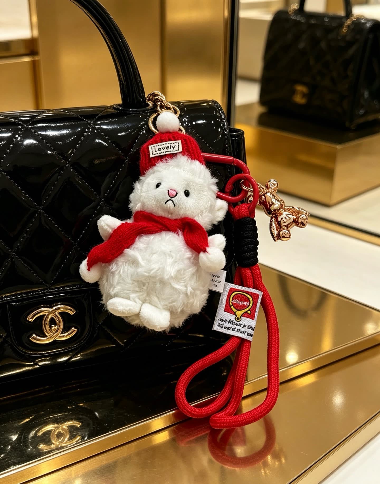 Chanel Bear Keychain