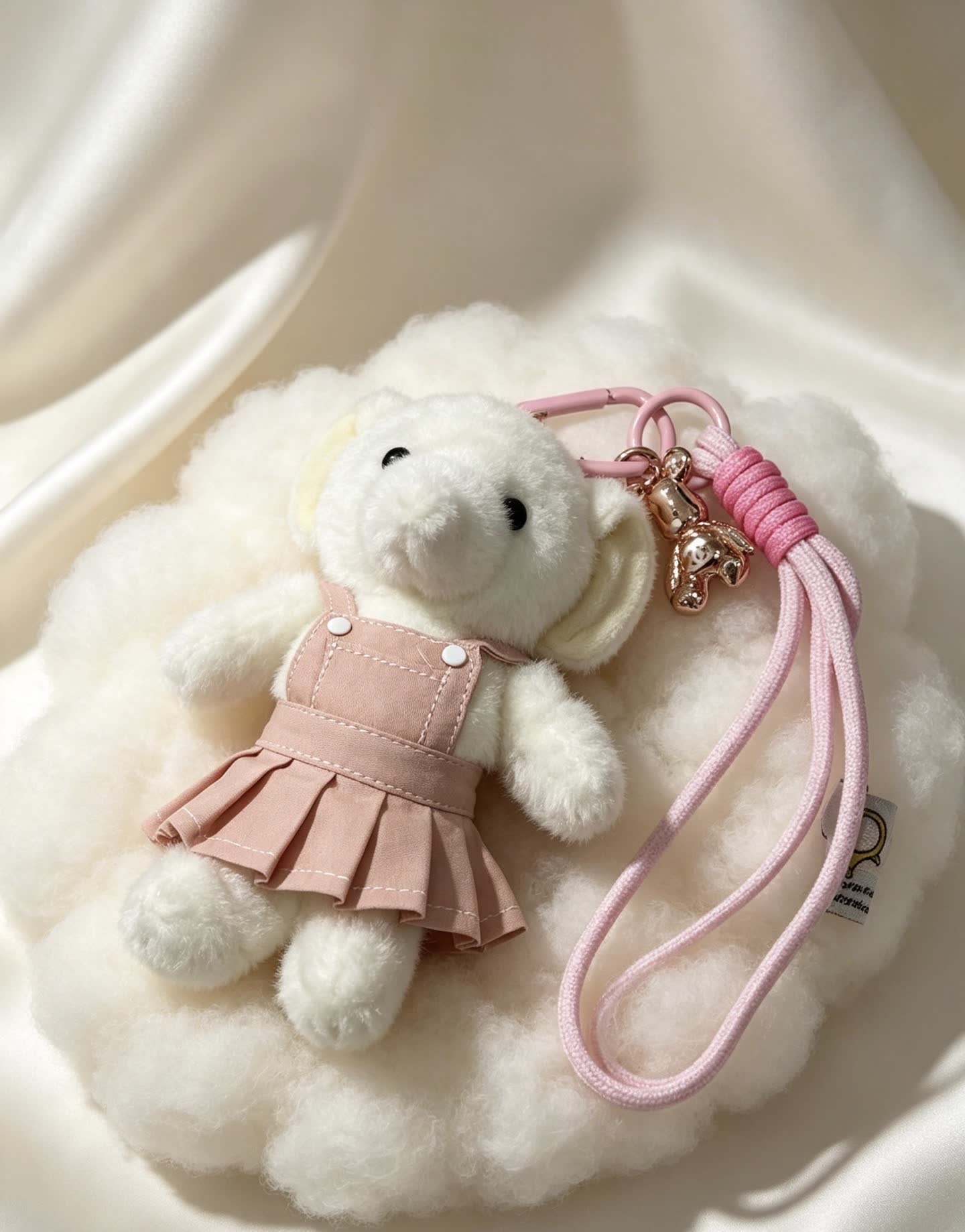 Chanel Pink Bear Keychain