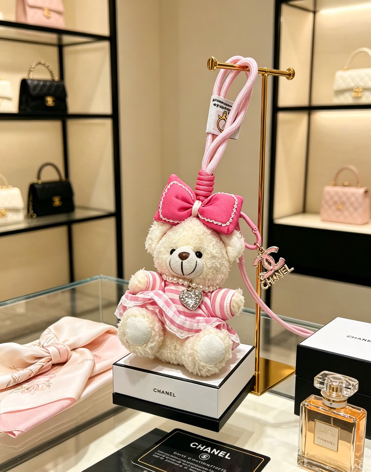Chanel Bear Keychain Chanel Bear Keychain