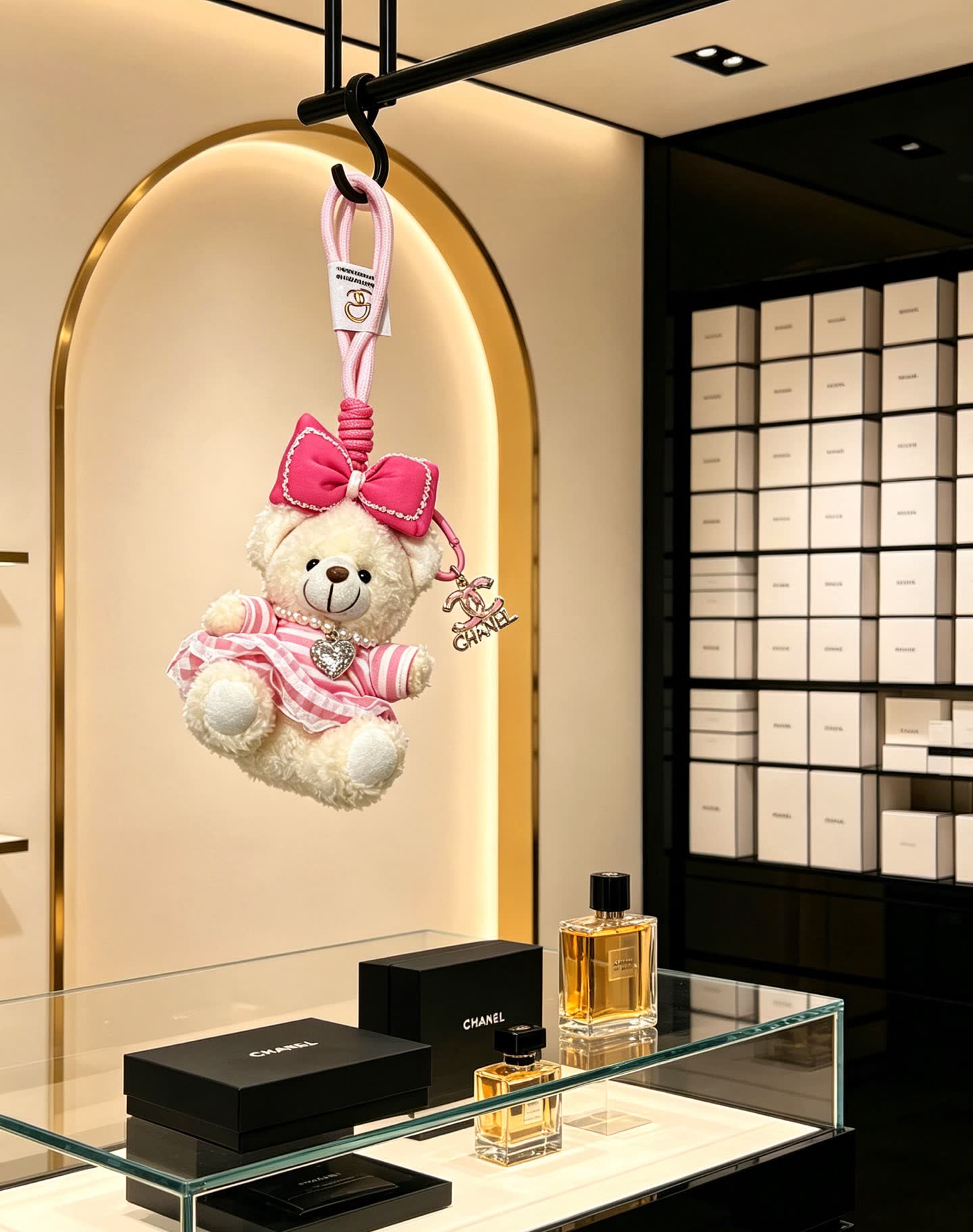 Chanel Bear Keychain