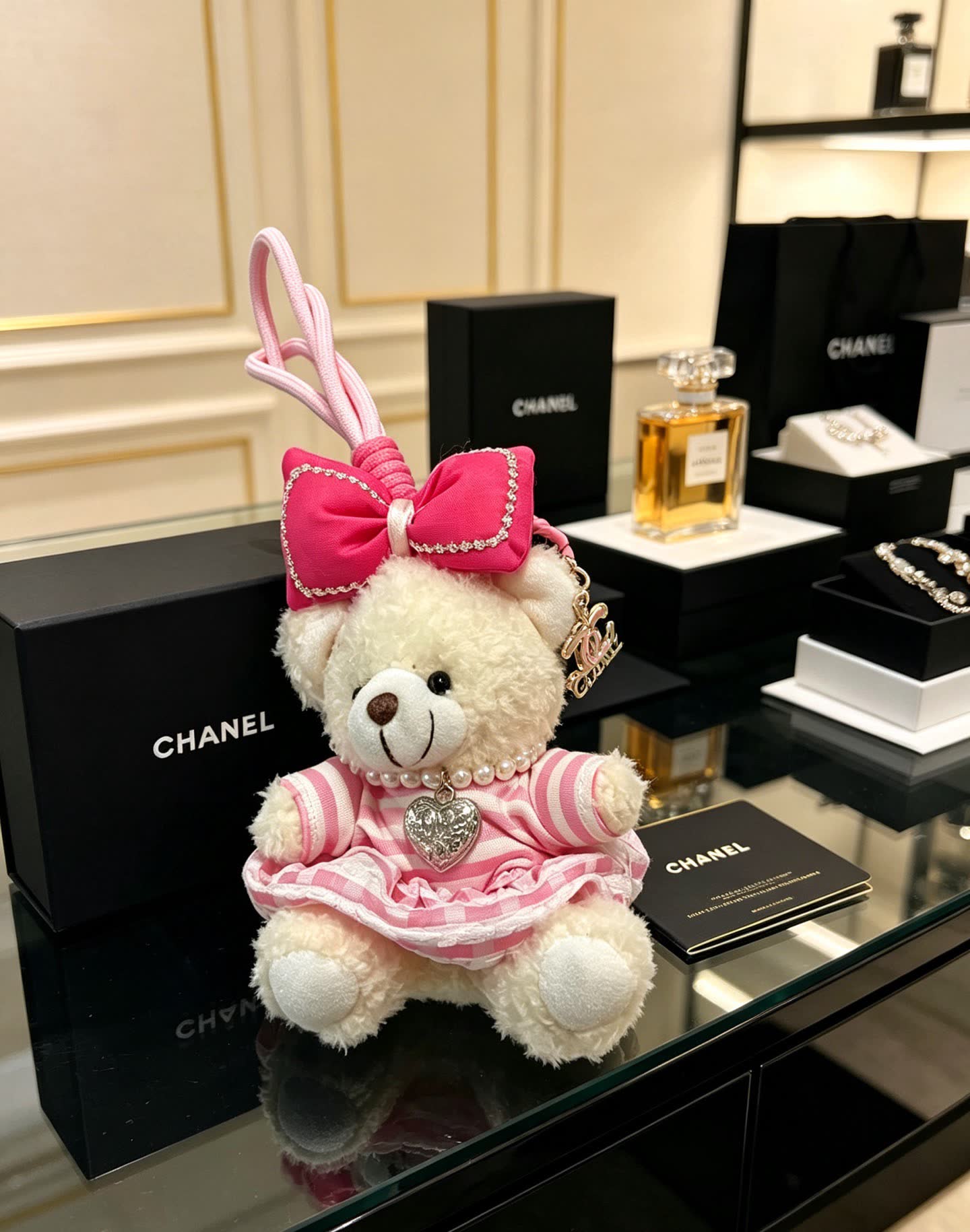 Chanel Bear Keychain