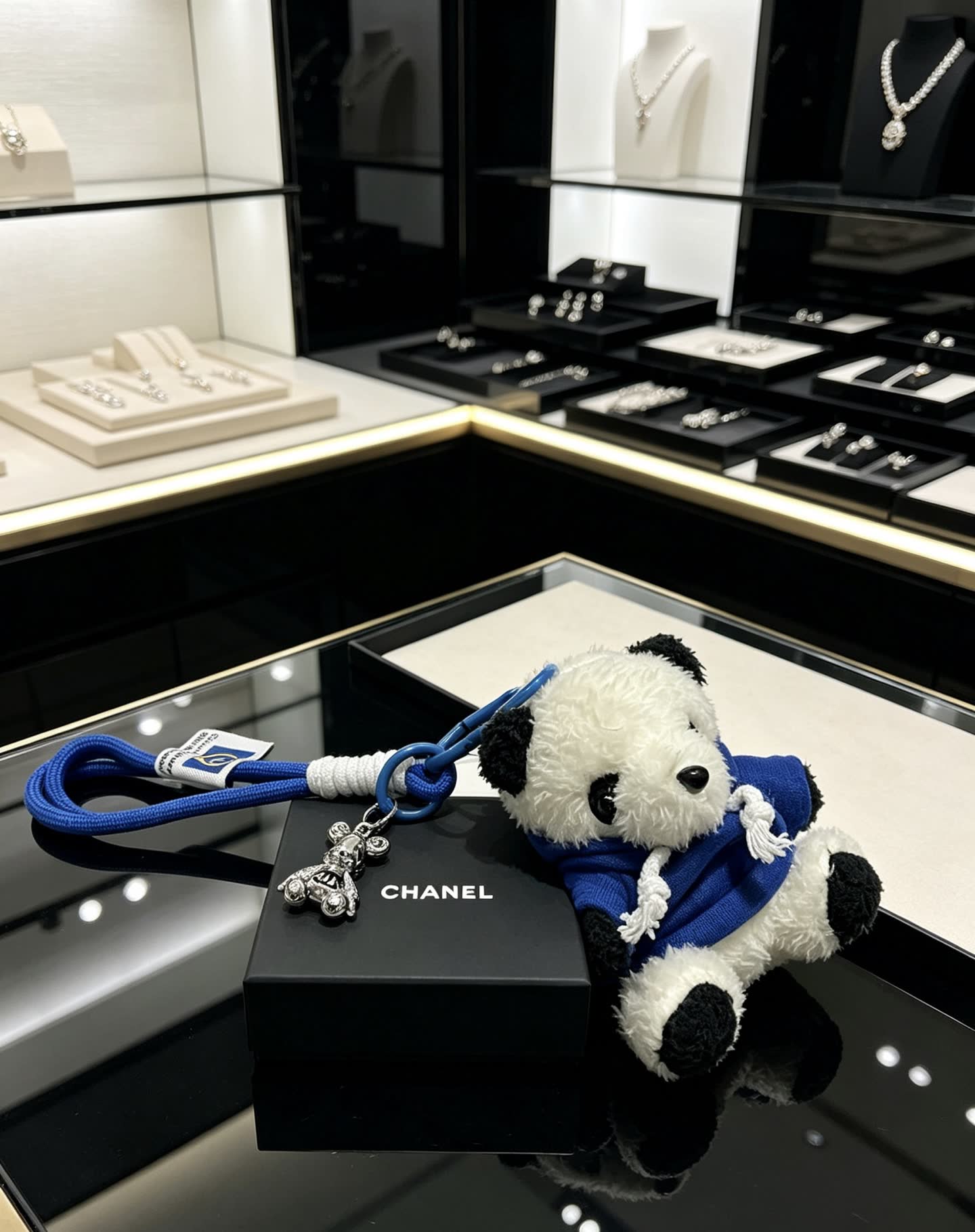 Chanel Panda Keychain