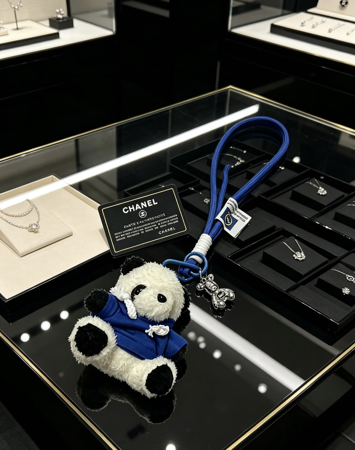 Chanel Panda Keychain