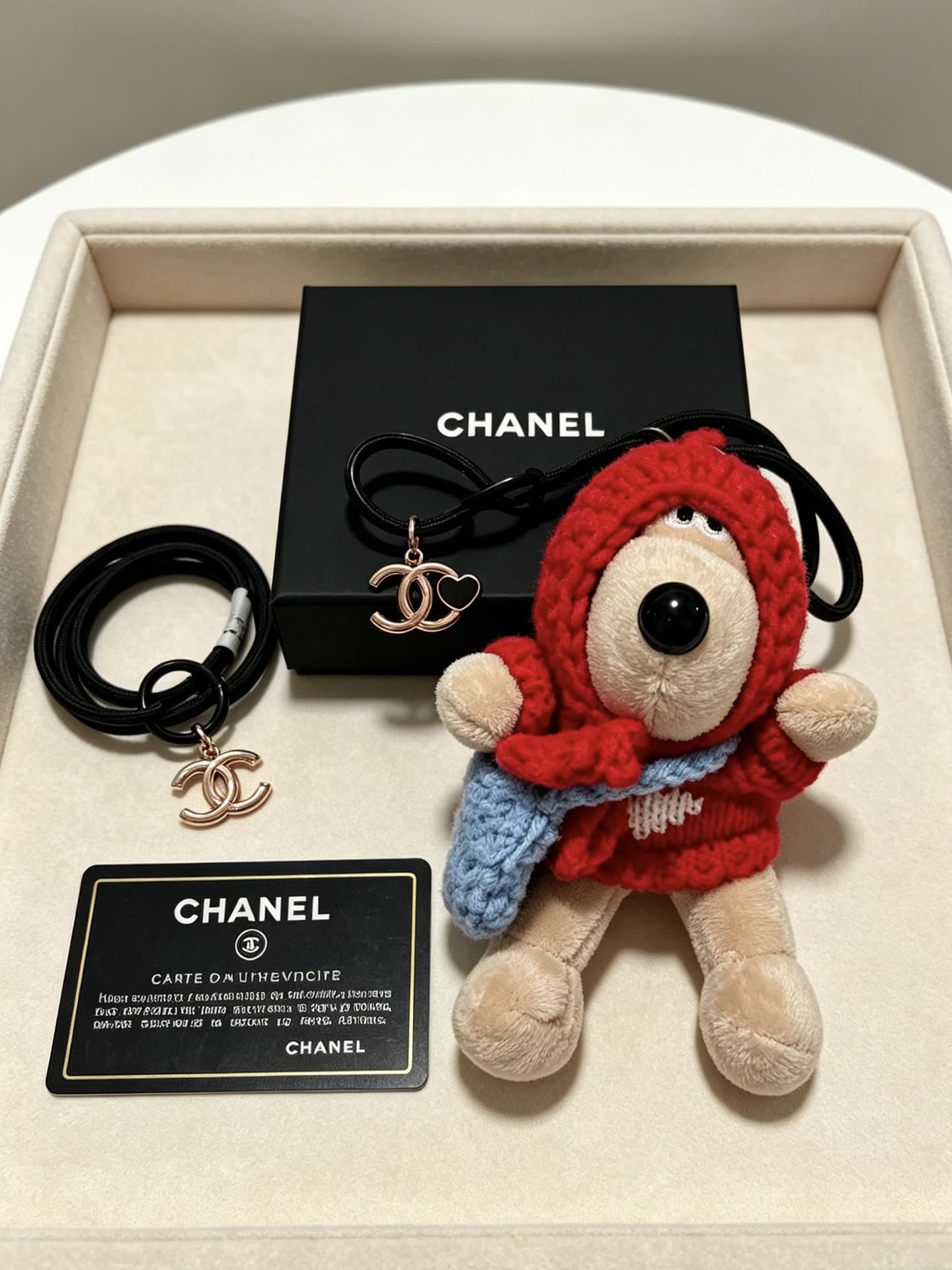 Chanel Bear Keychain