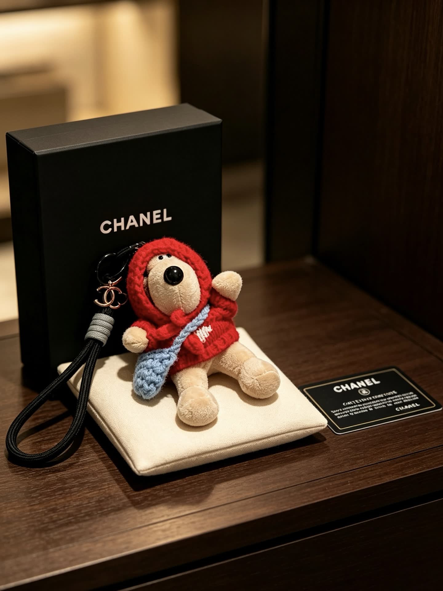 Chanel Bear Keychain
