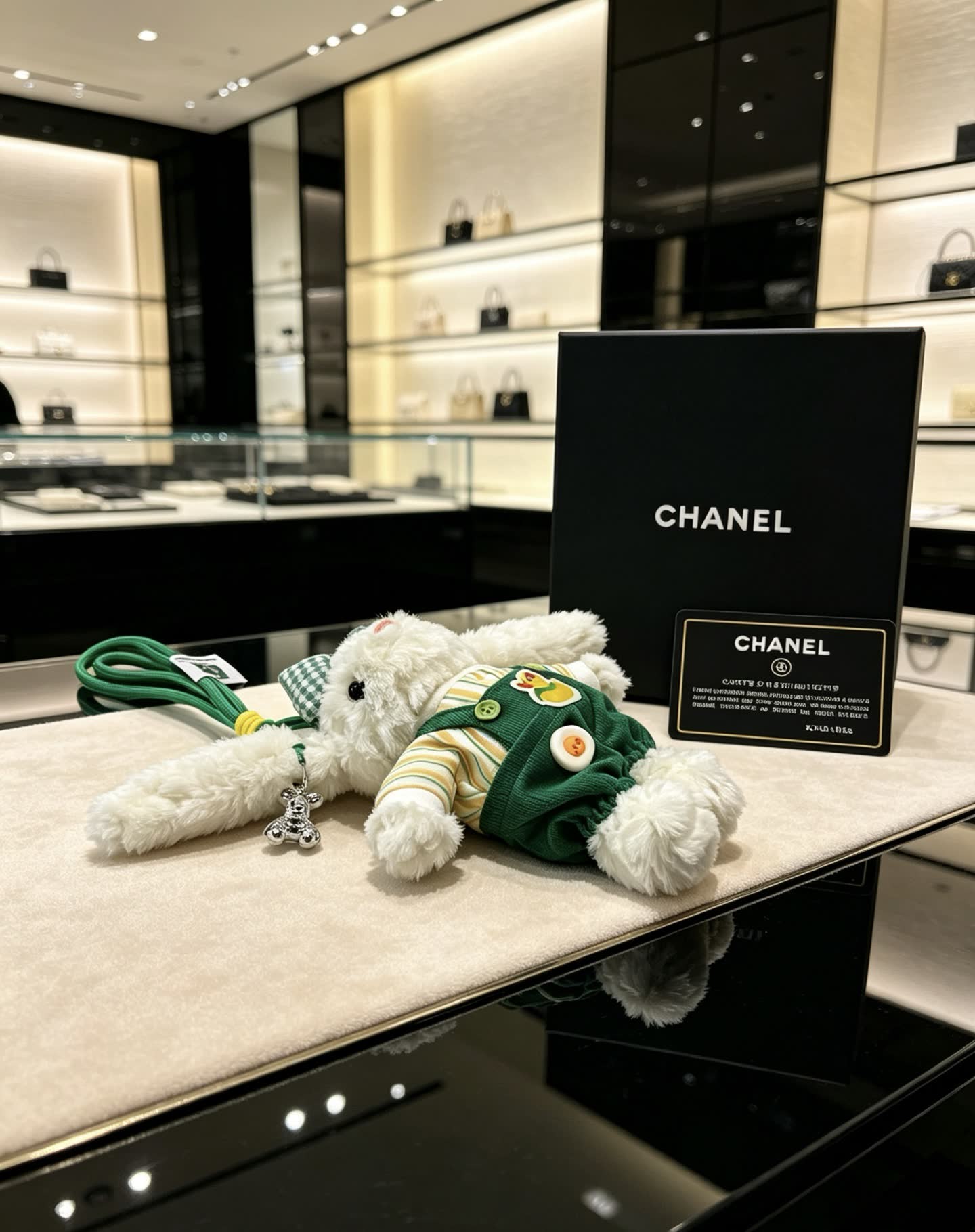 Chanel Bunny Keychain