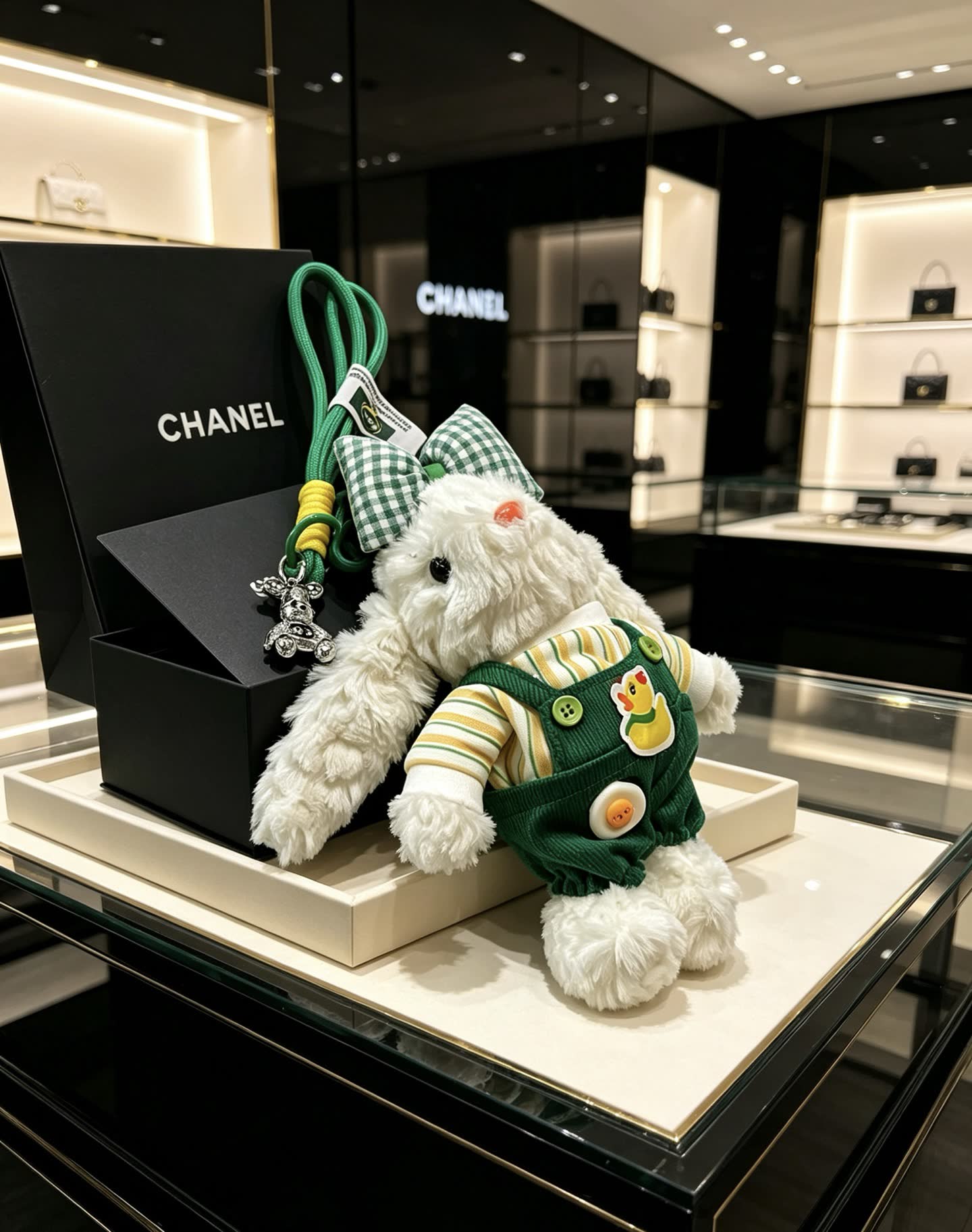 Chanel Bunny Keychain