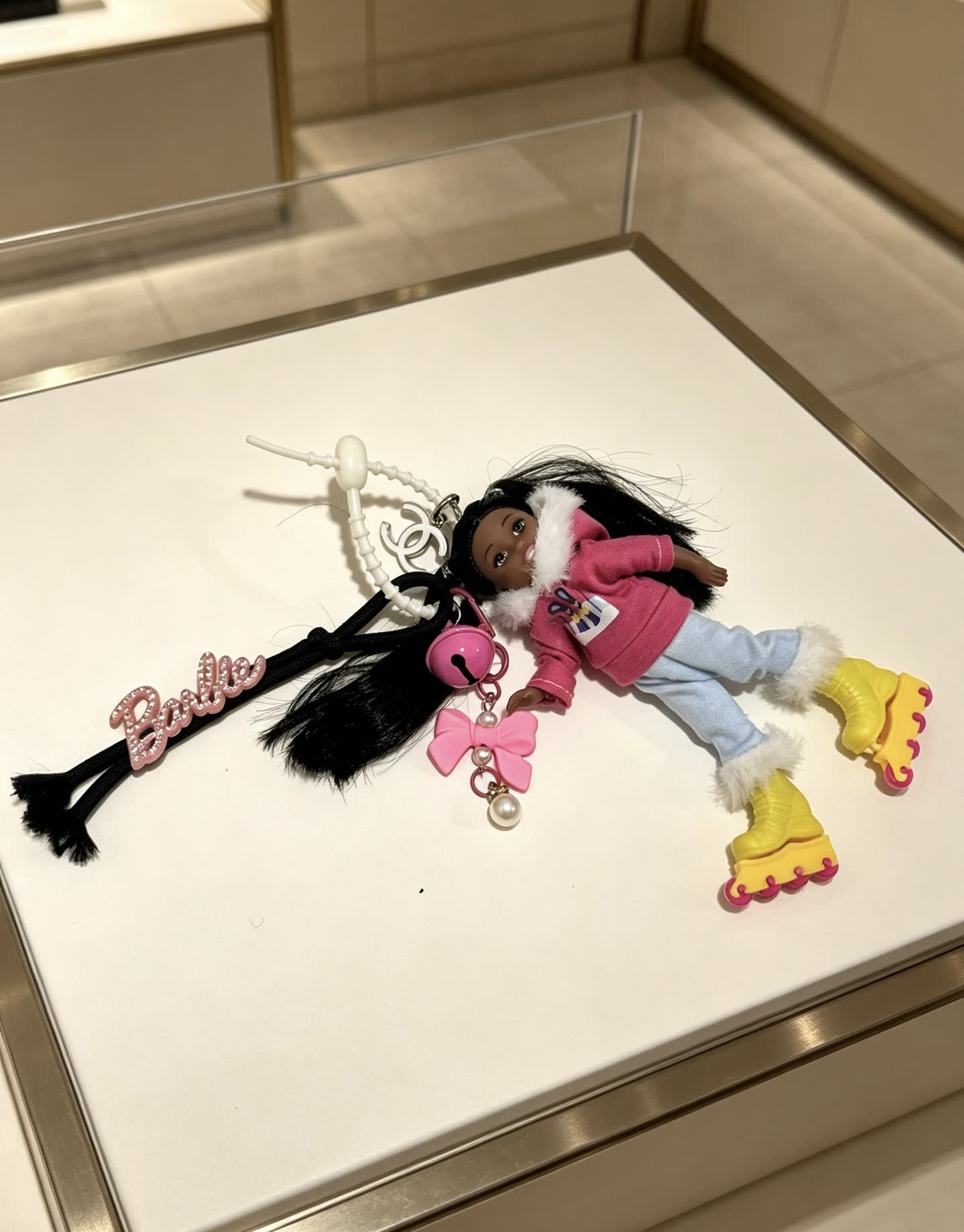 Chanel Barbie Fashionista Keychain