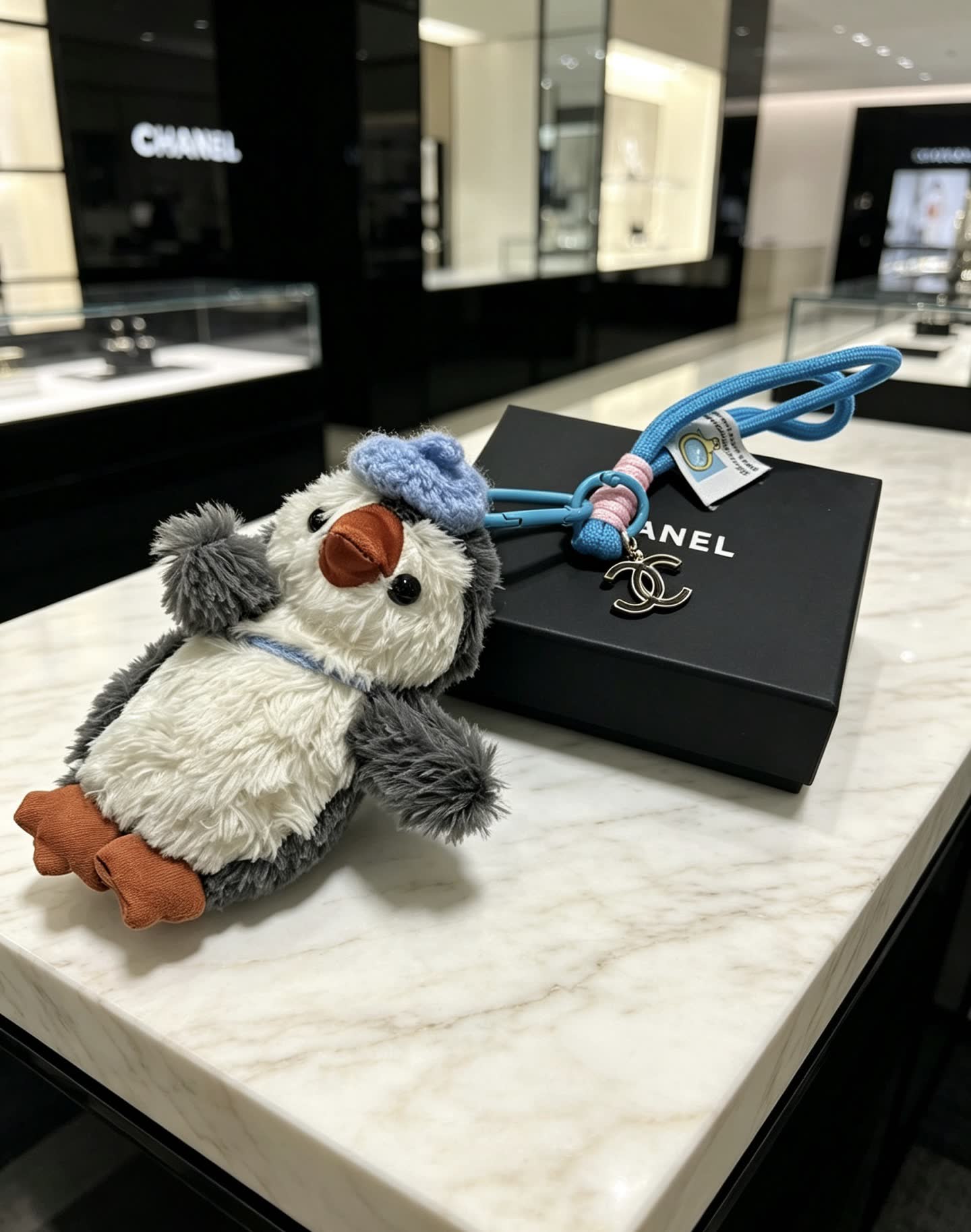 Chanel Penguin Keychain