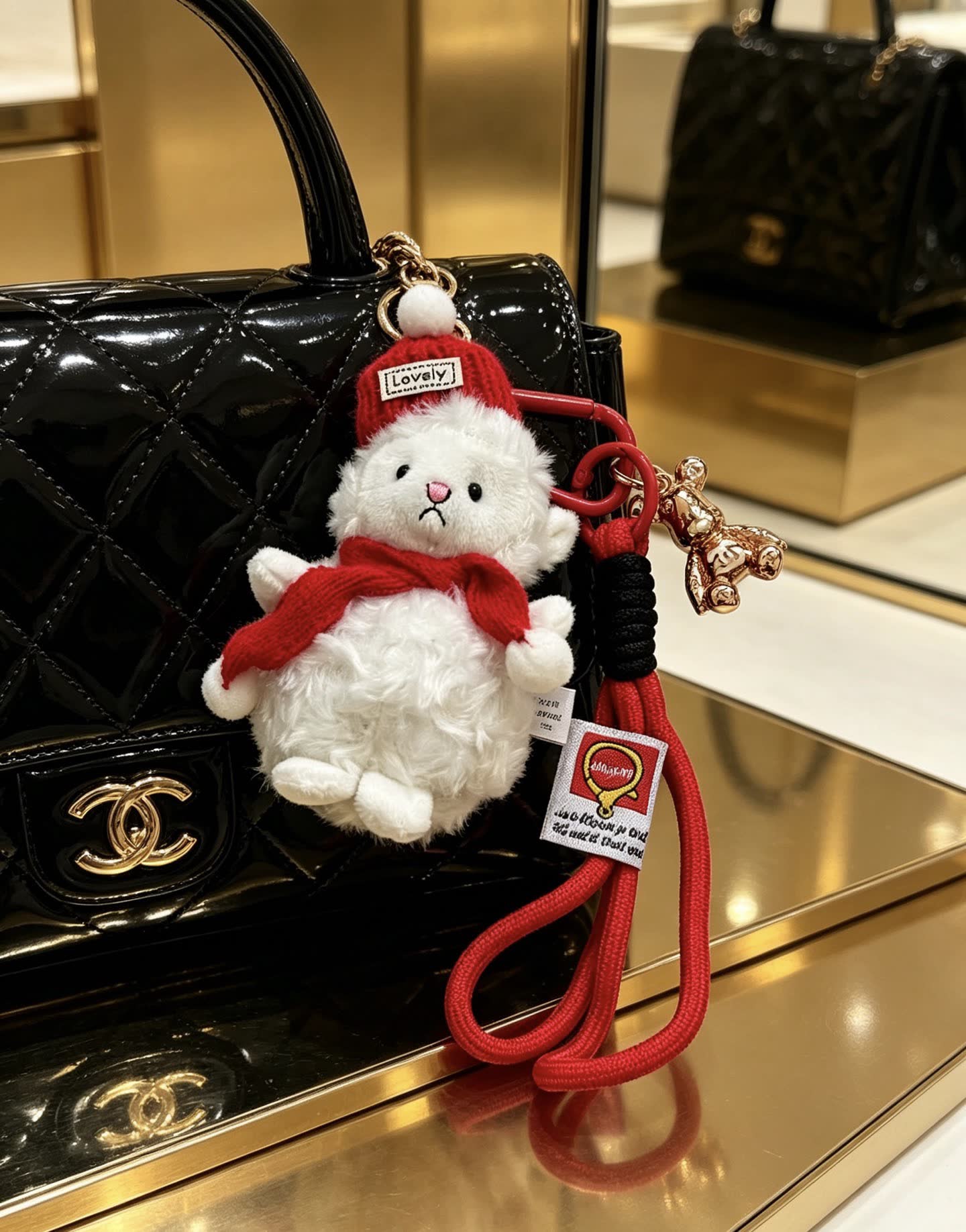 Chanel Bear Keychain