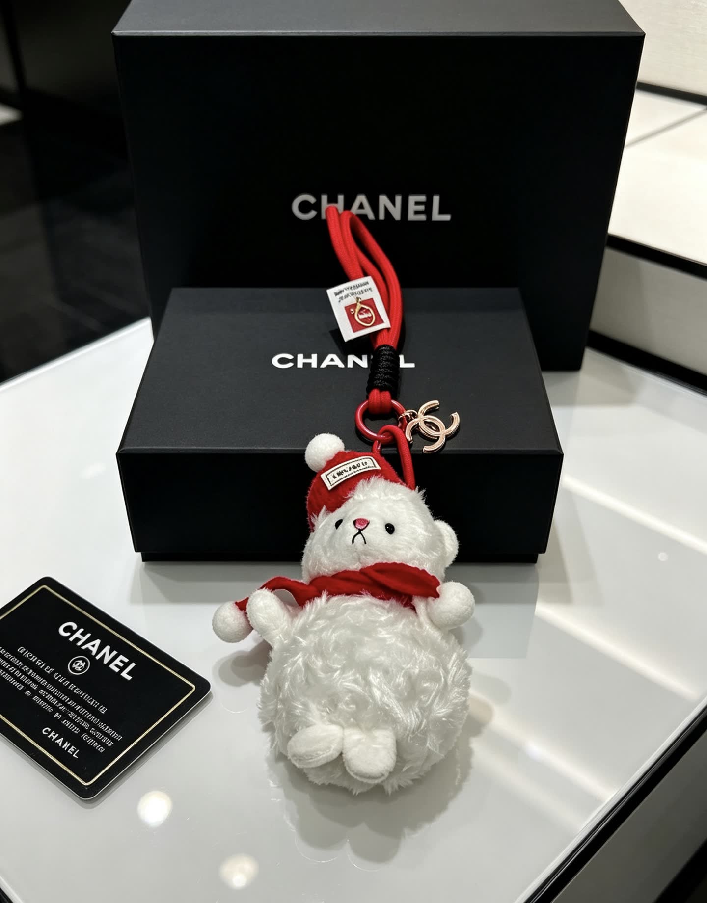 Chanel Bear Keychain