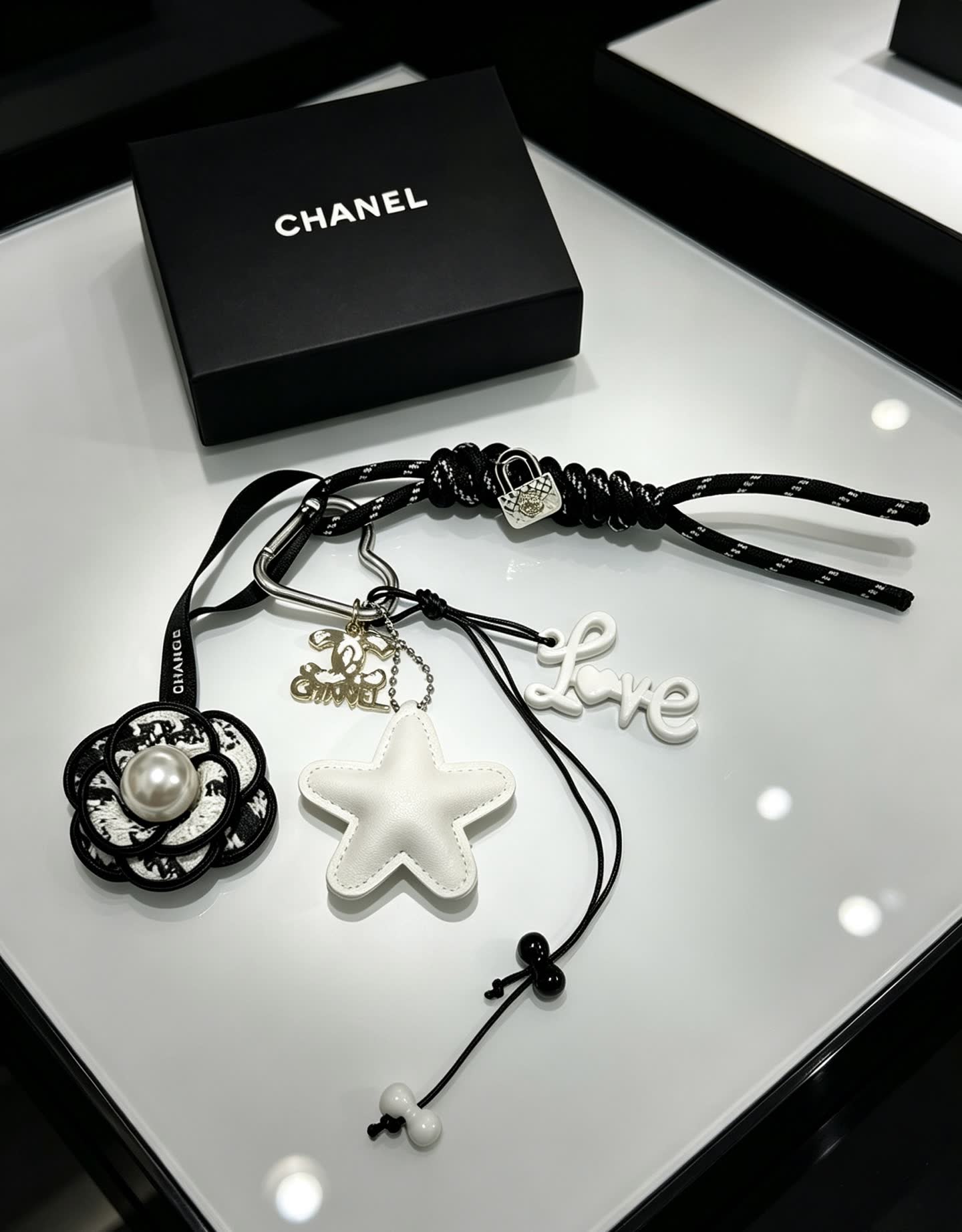 Chanel Keychain Set