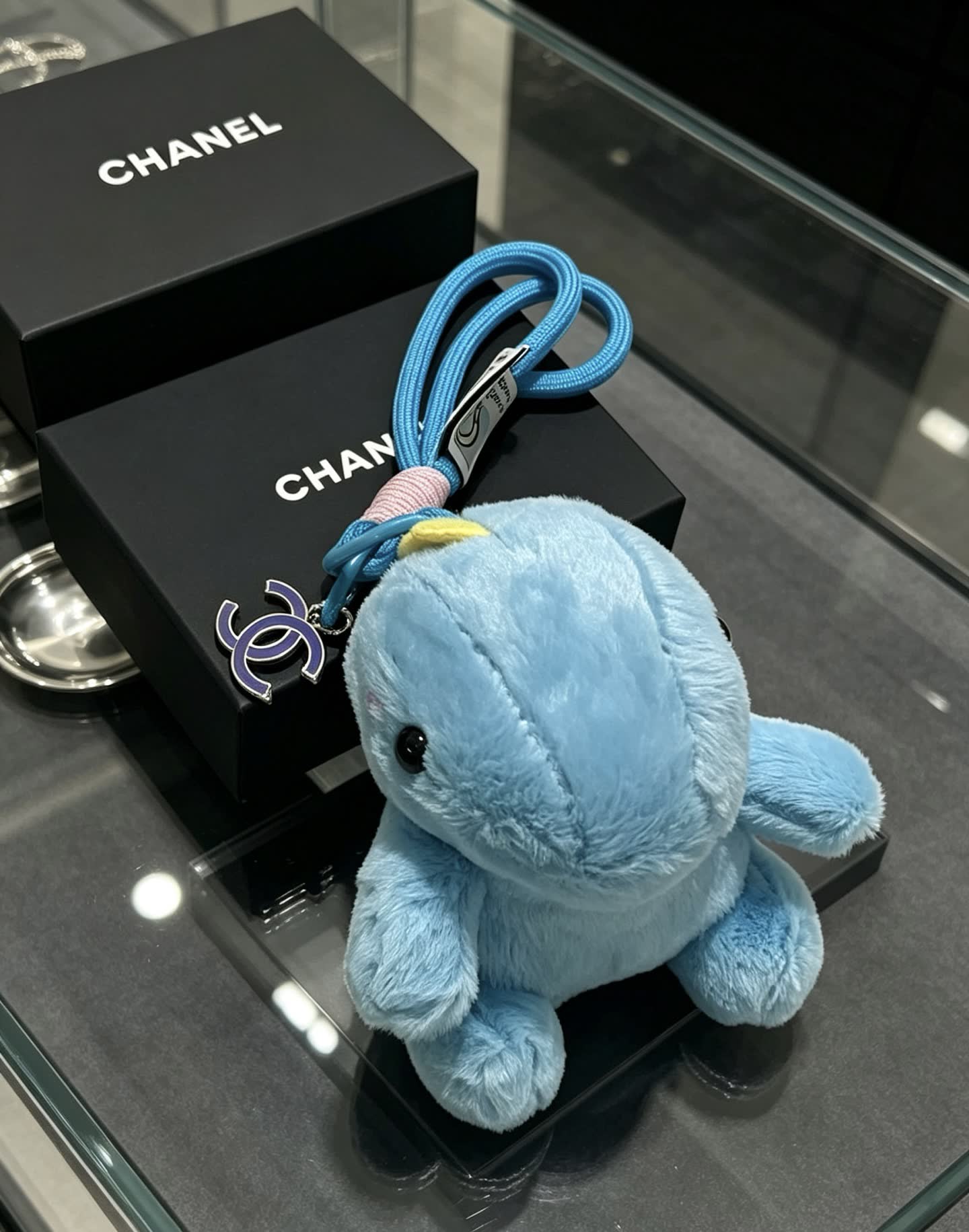 Chanel Blue Whale Charm Chanel Blue Whale Charm