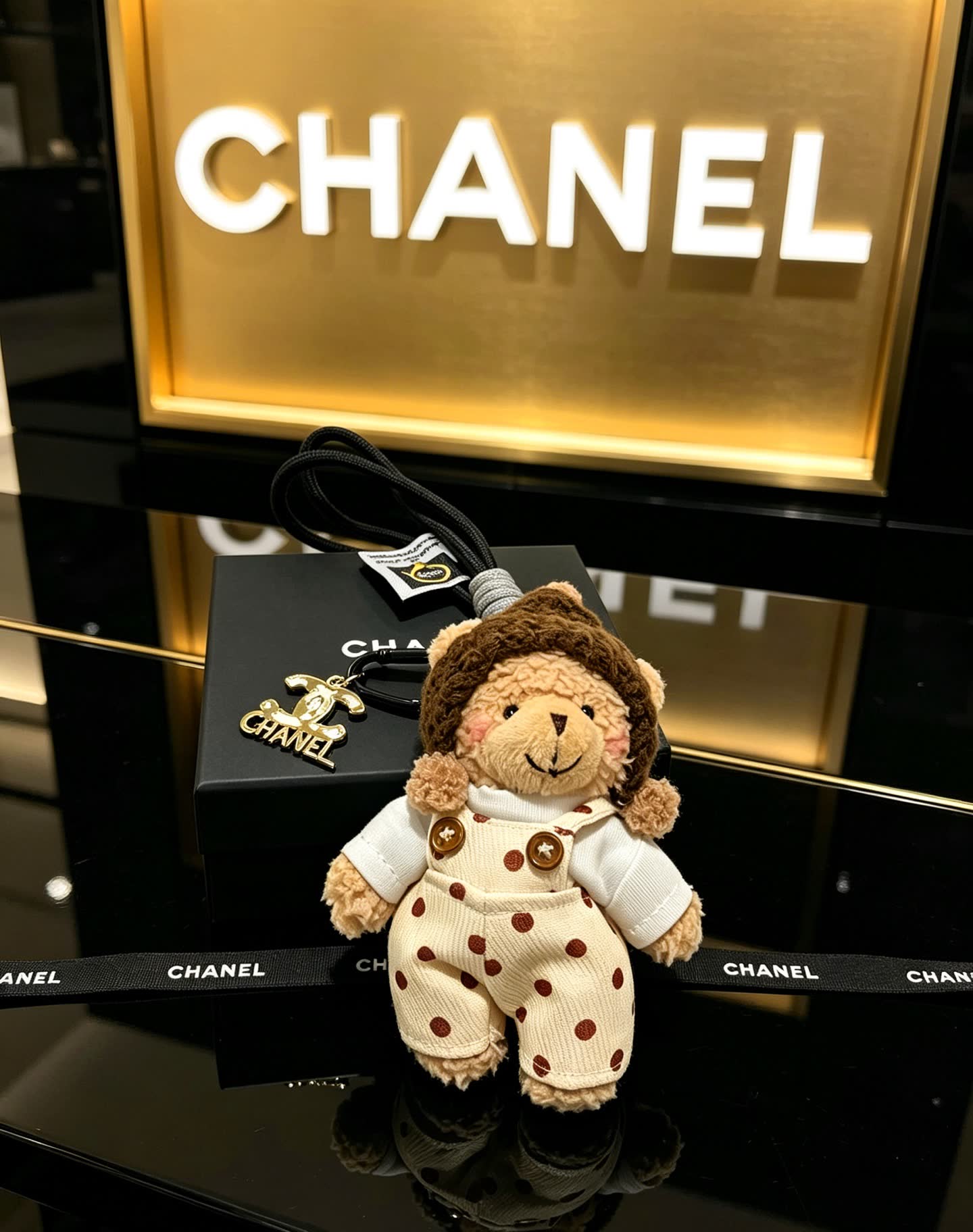 Chanel Bear Keychain