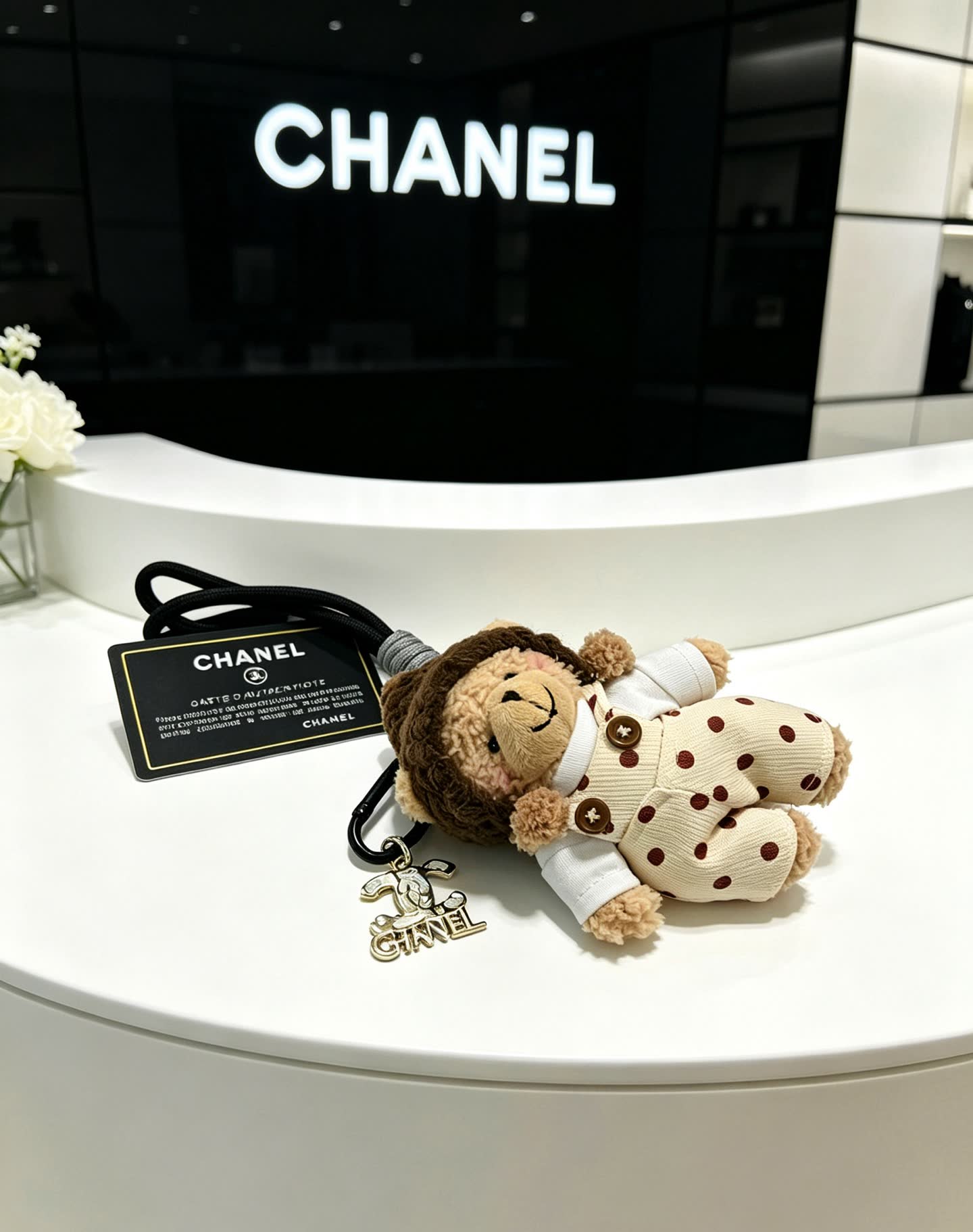 Chanel Bear Keychain