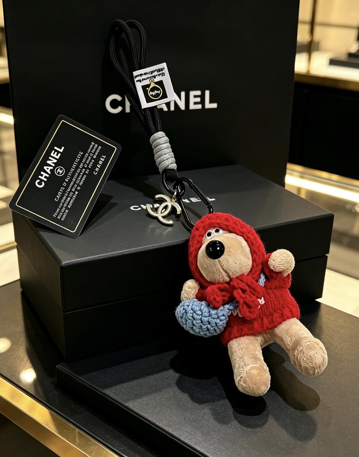 Chanel Bear Charm