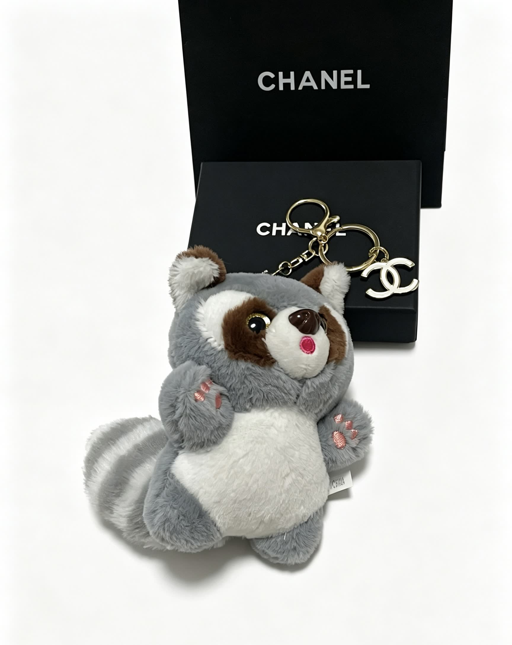 Chanel Raccoon Keychain