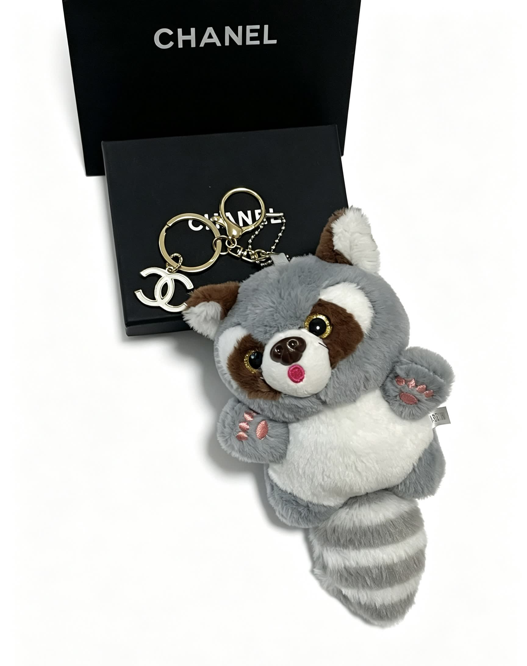 Chanel Raccoon Keychain