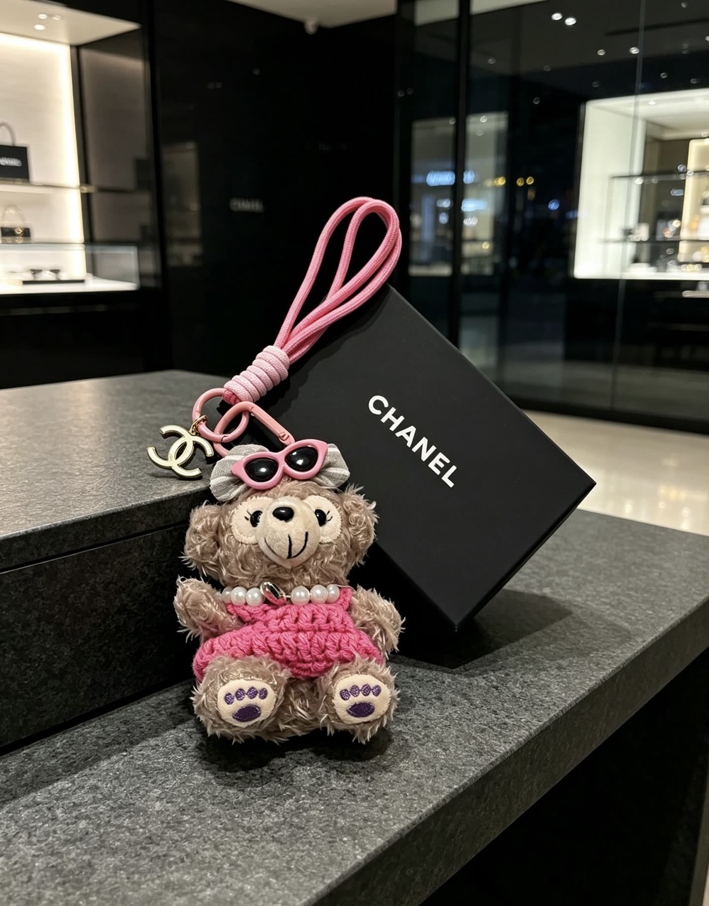 Chanel Bear Keychain Chanel Bear Keychain