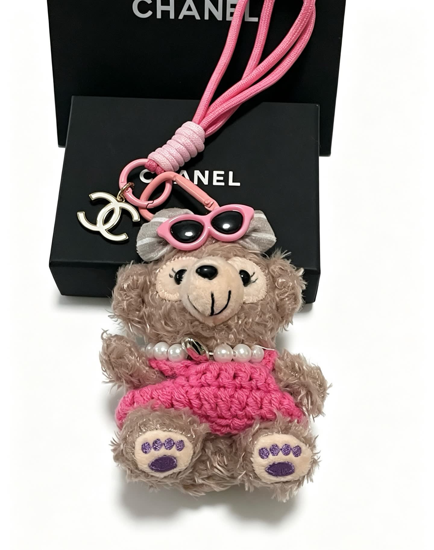 Chanel Bear Keychain