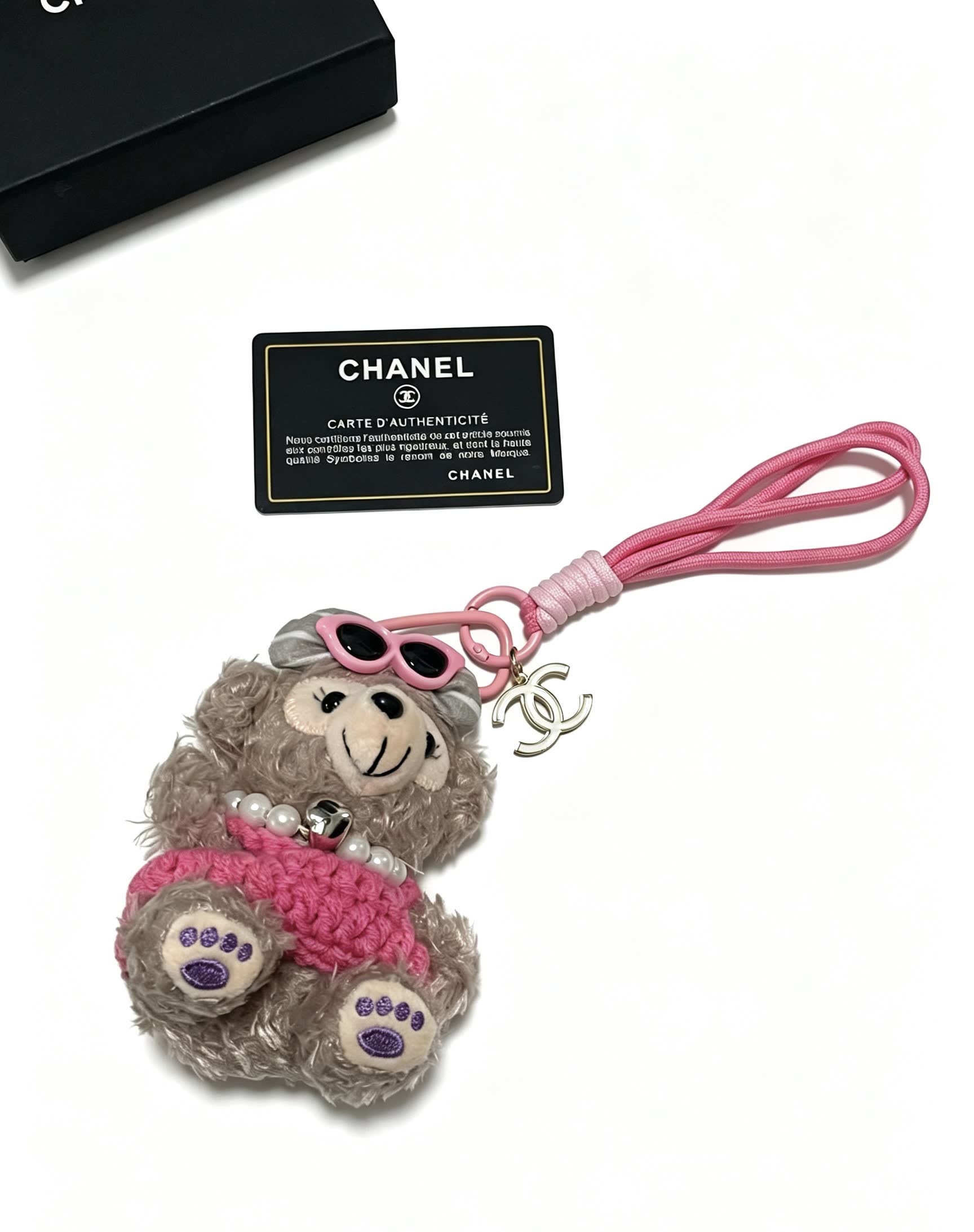 Chanel Bear Keychain
