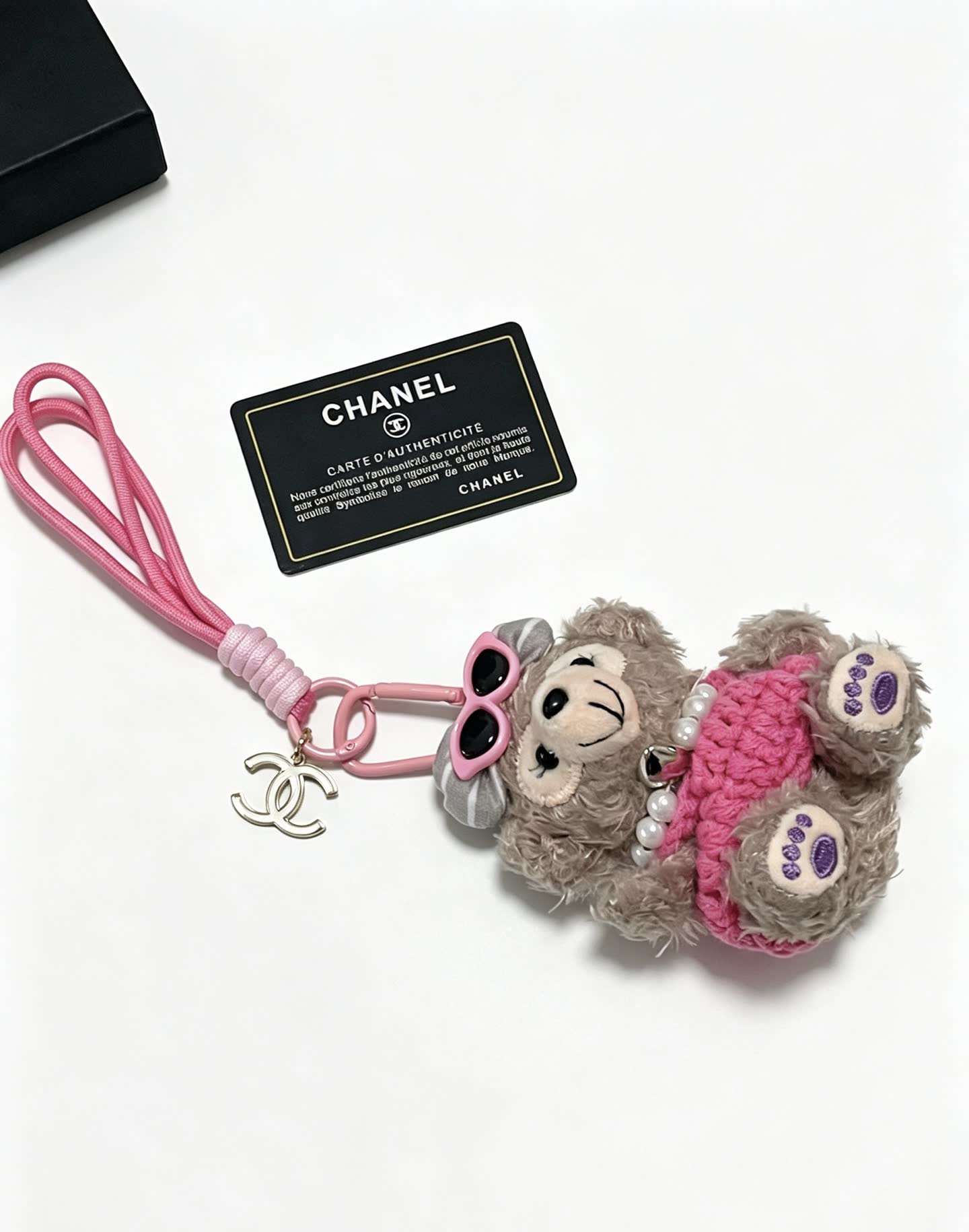 Chanel Bear Keychain