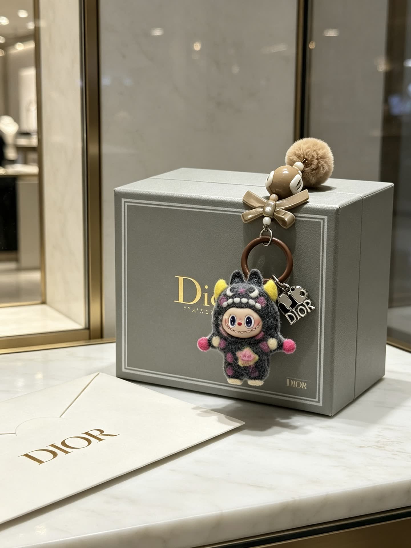 Dior x Sumikko Gurashi Keychain