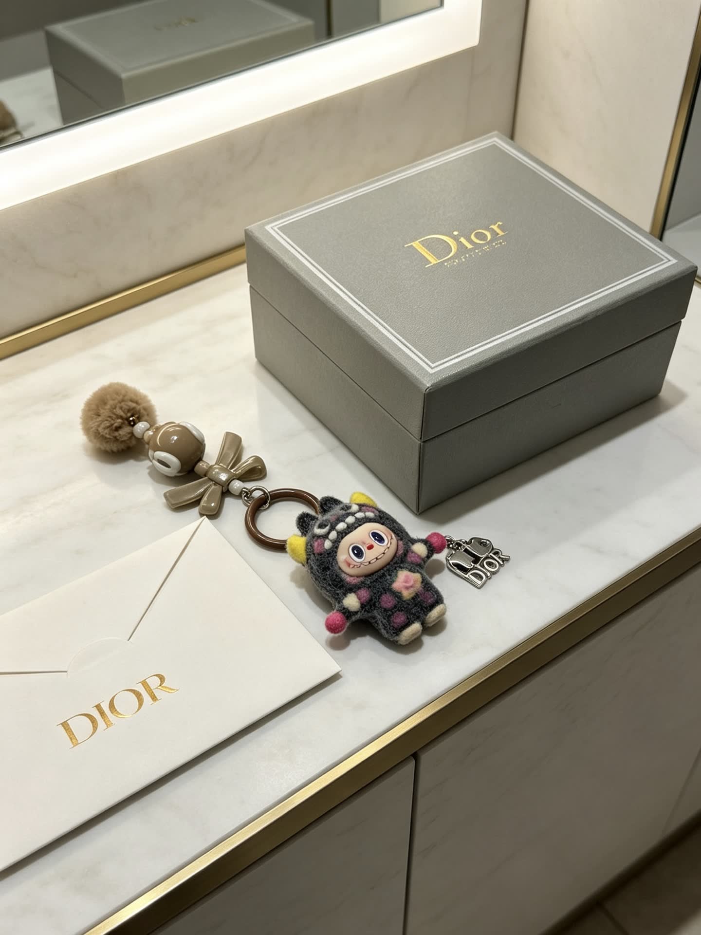 Dior x Sumikko Gurashi Keychain