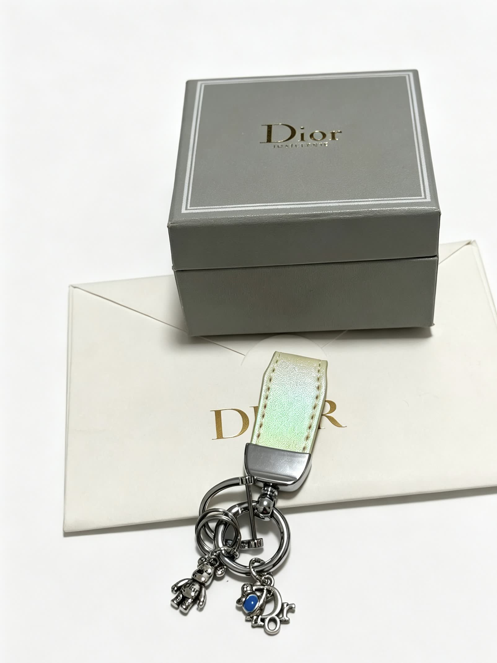 Dior Keychain with Charm