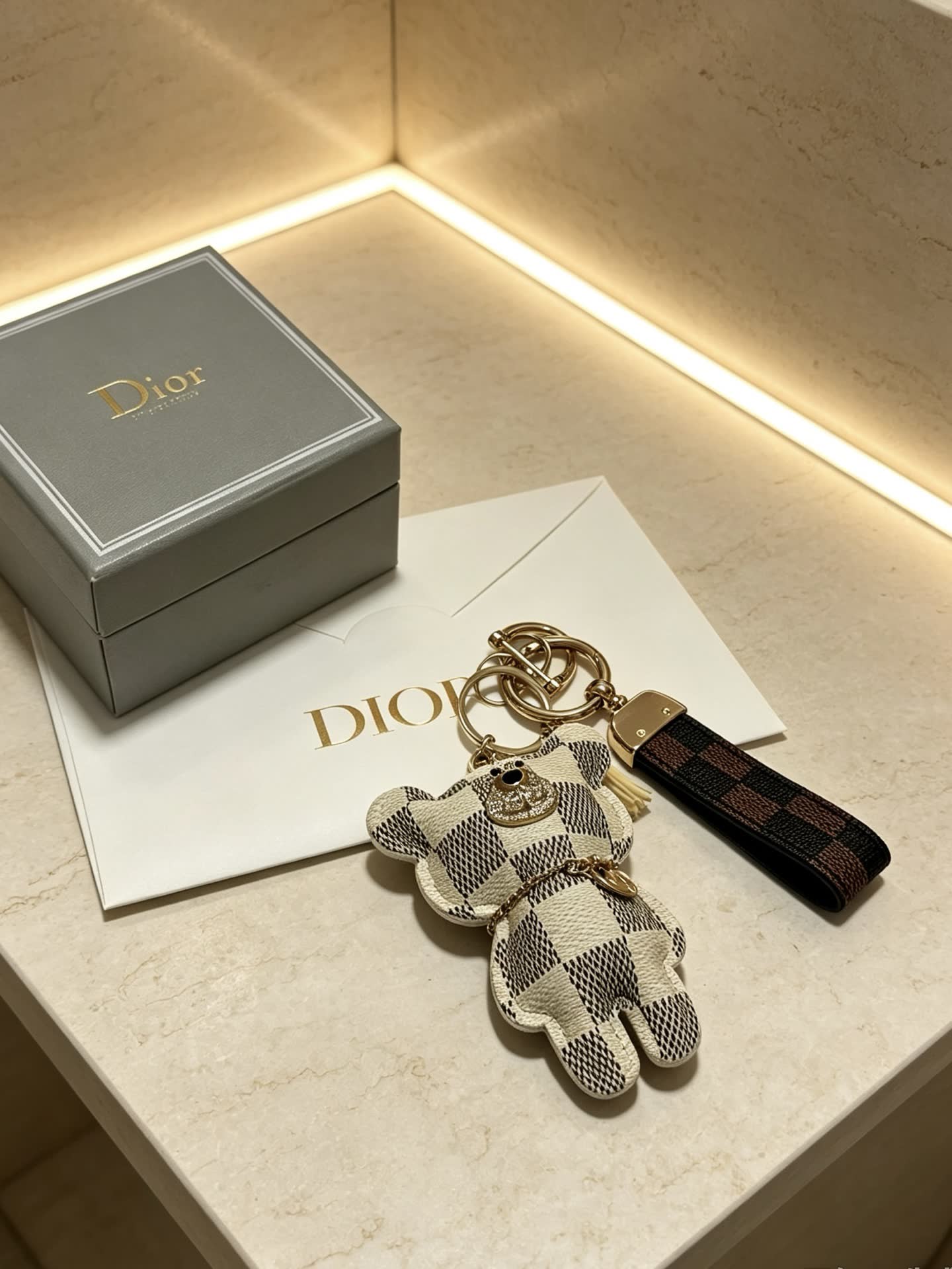 Dior Bear Keychain