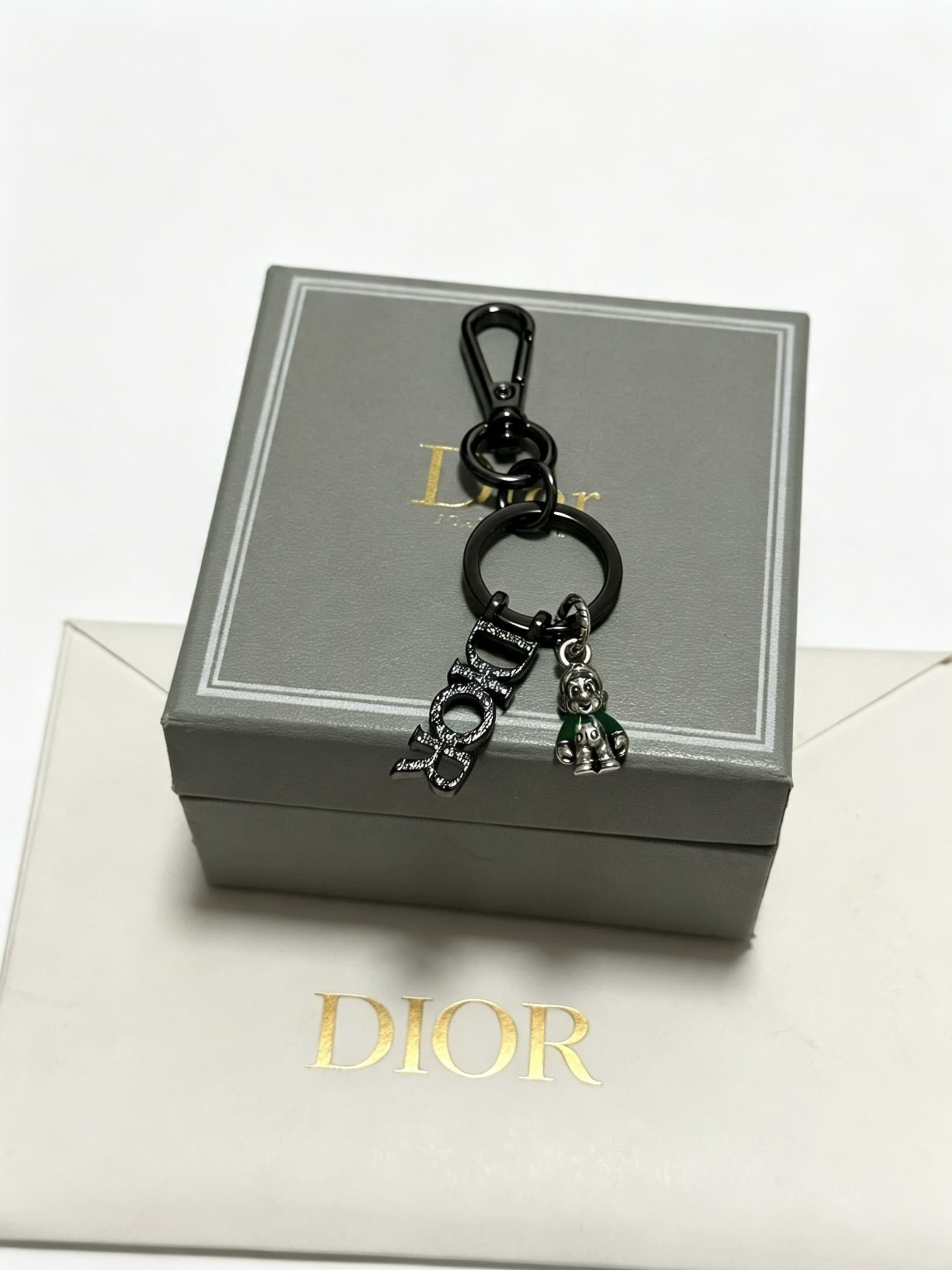 Dior Keychain with Charm
