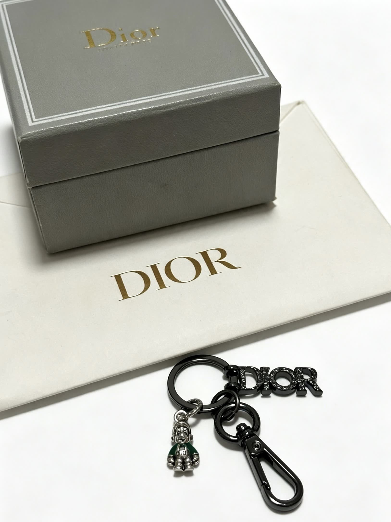 Dior Keychain with Charm