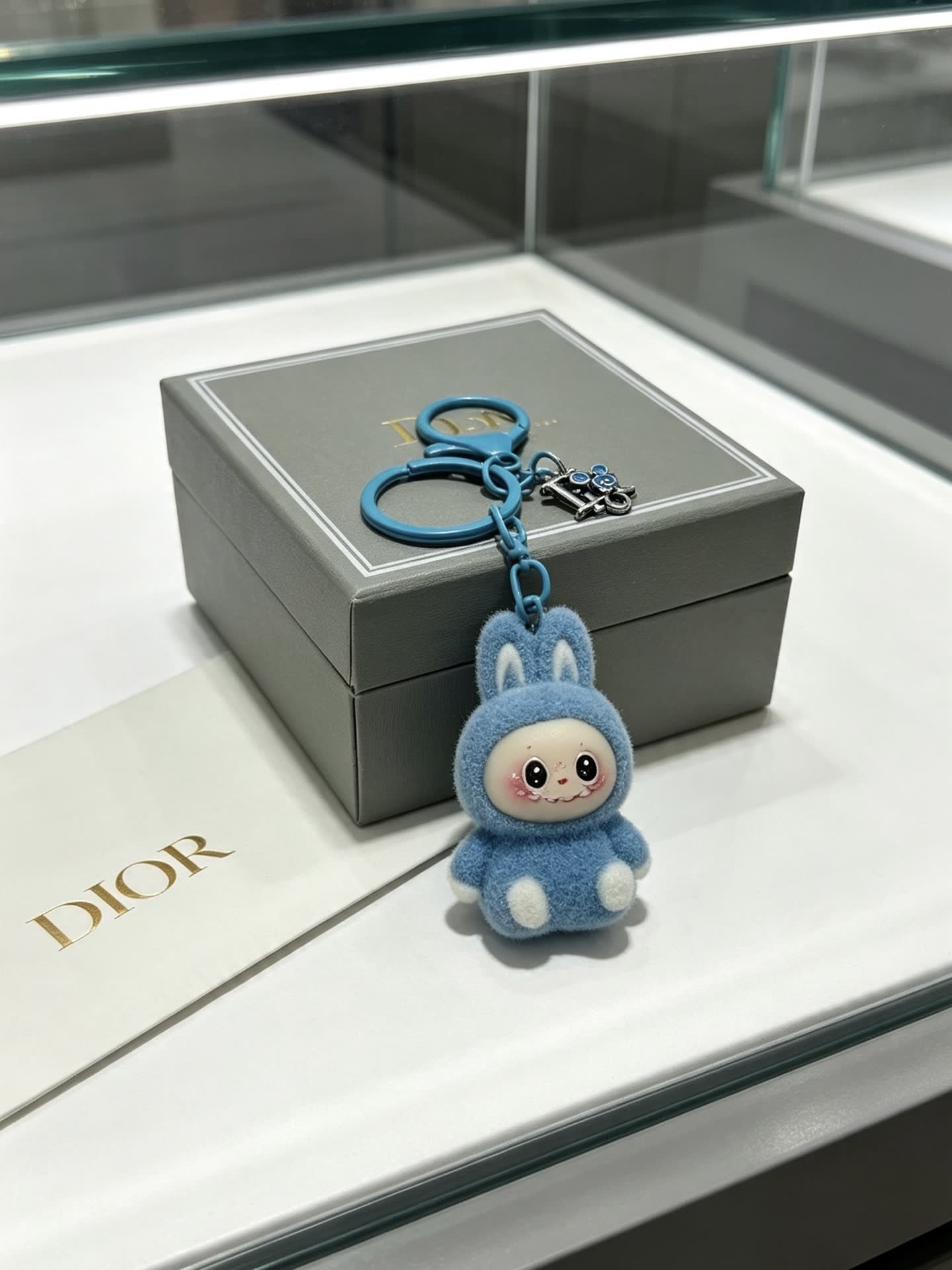 Dior Totoro Keychain