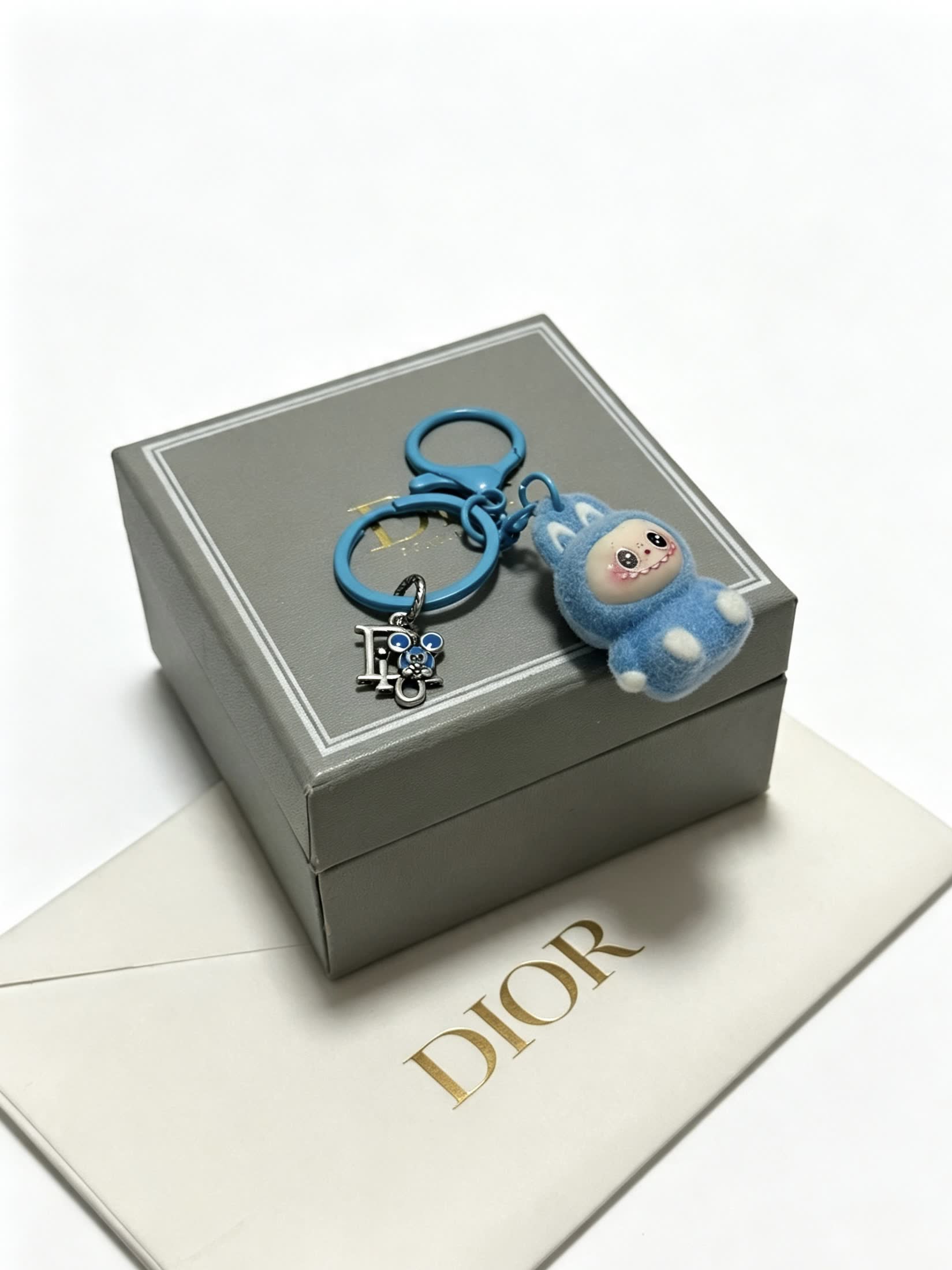 Dior Totoro Keychain
