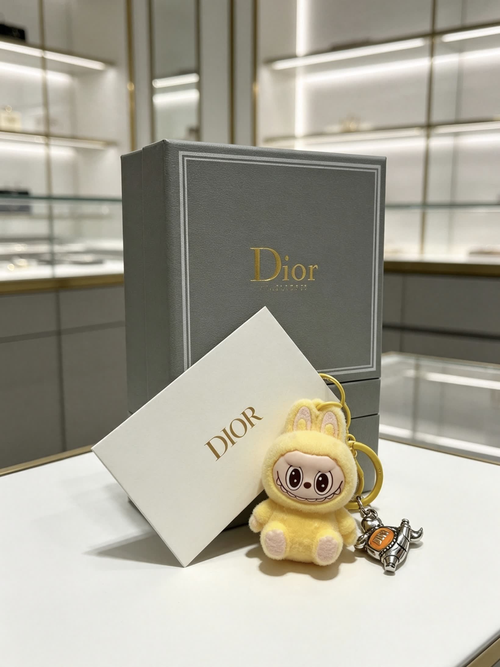 Dior Miffy Keychain