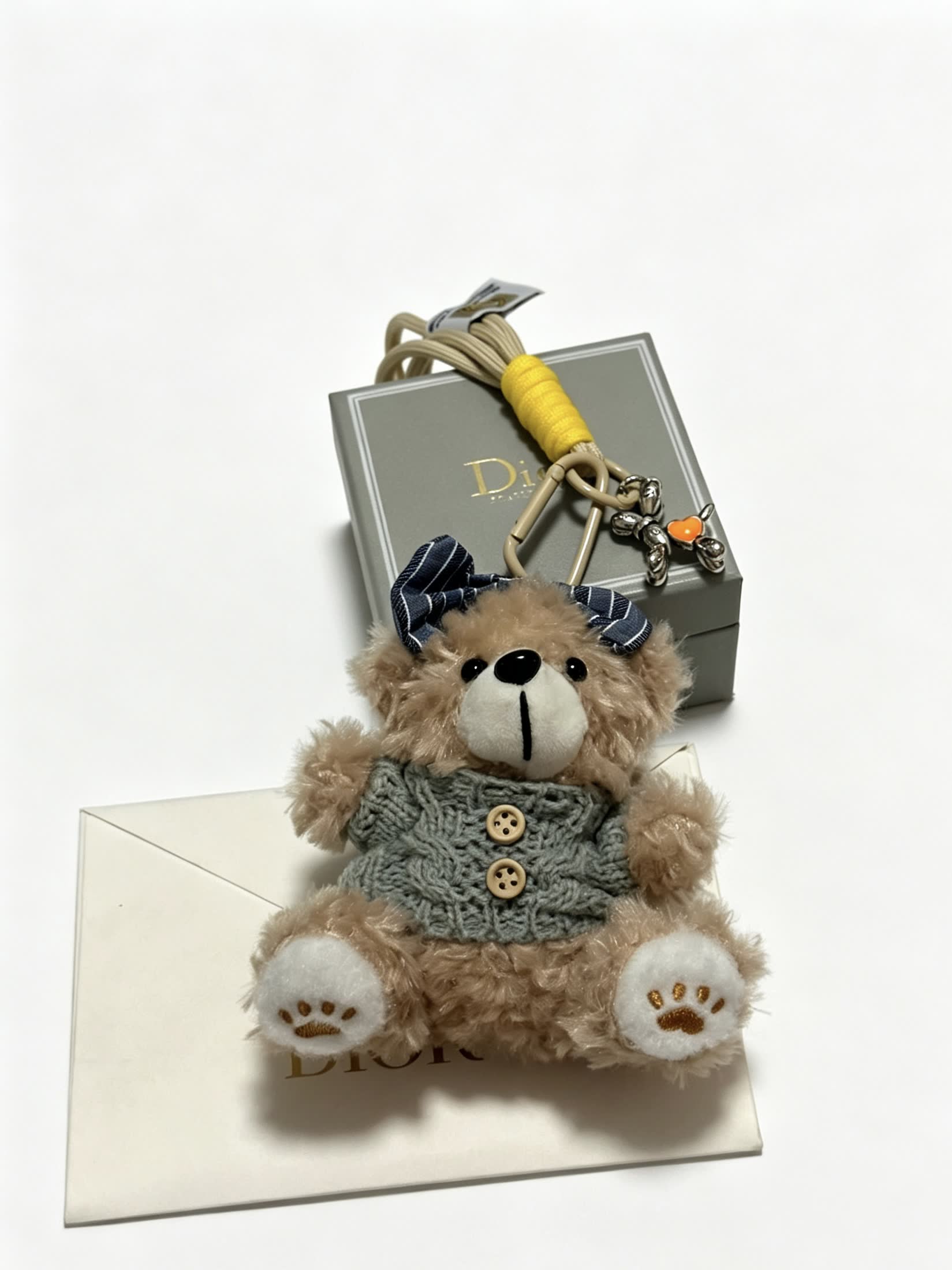 Dior Teddy Bear Keychain