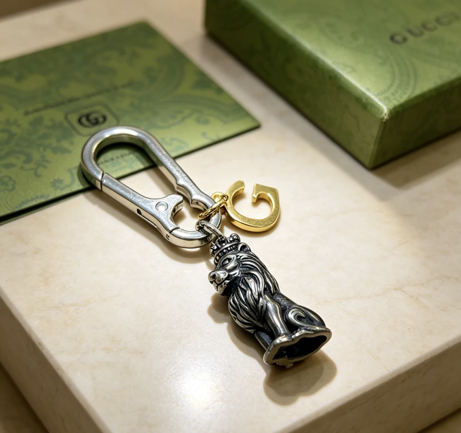 Gucci Lion Keychain