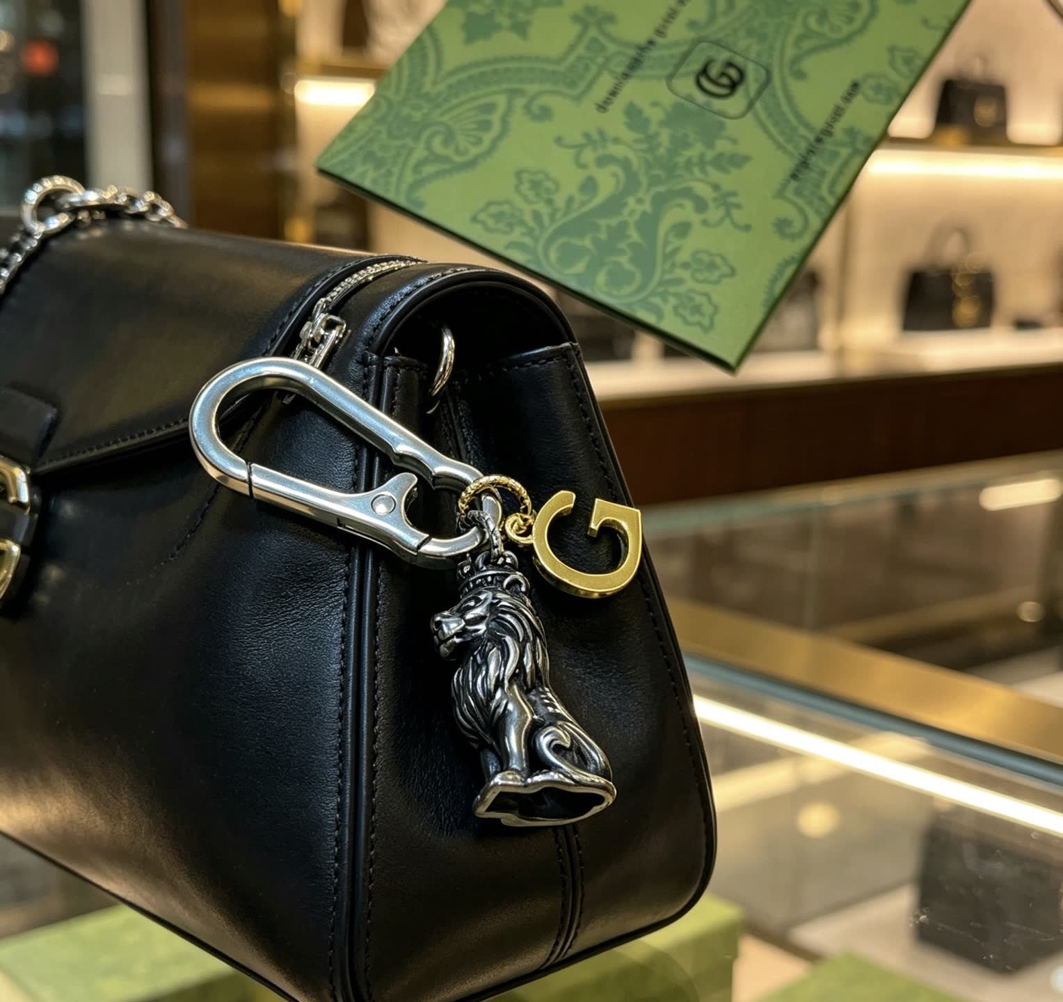 Gucci Lion Keychain