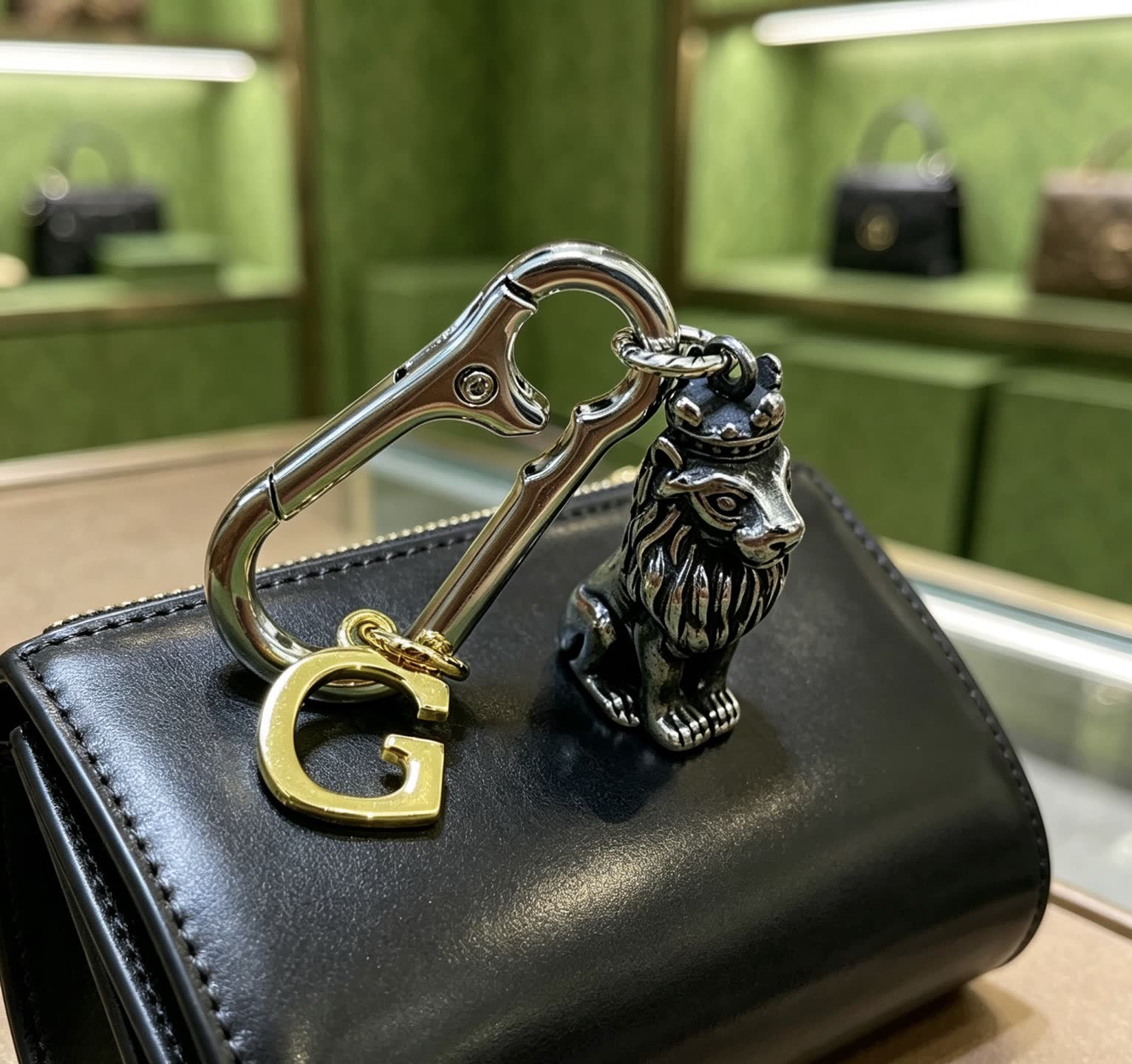 Gucci Lion Keychain