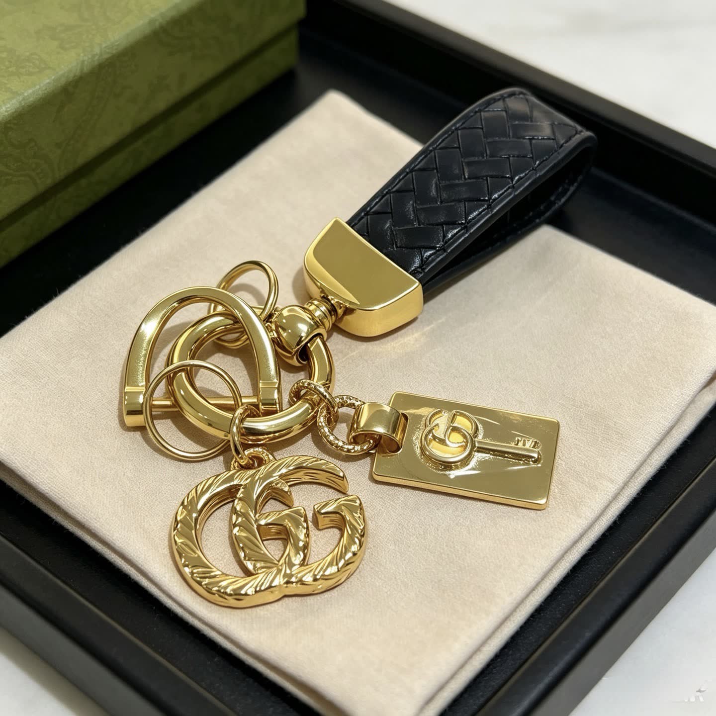 Gucci GG Marmont Keychain
