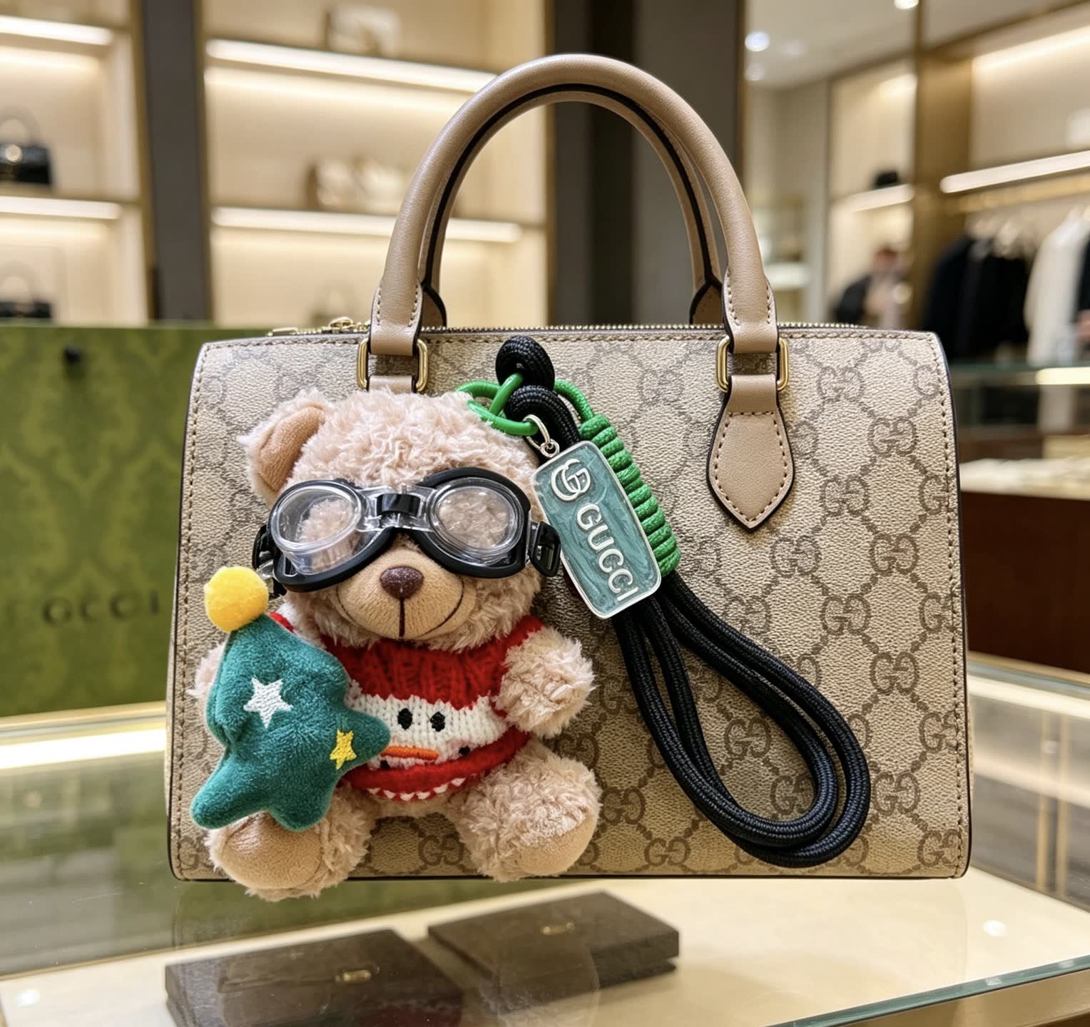 Gucci Bear Keychain