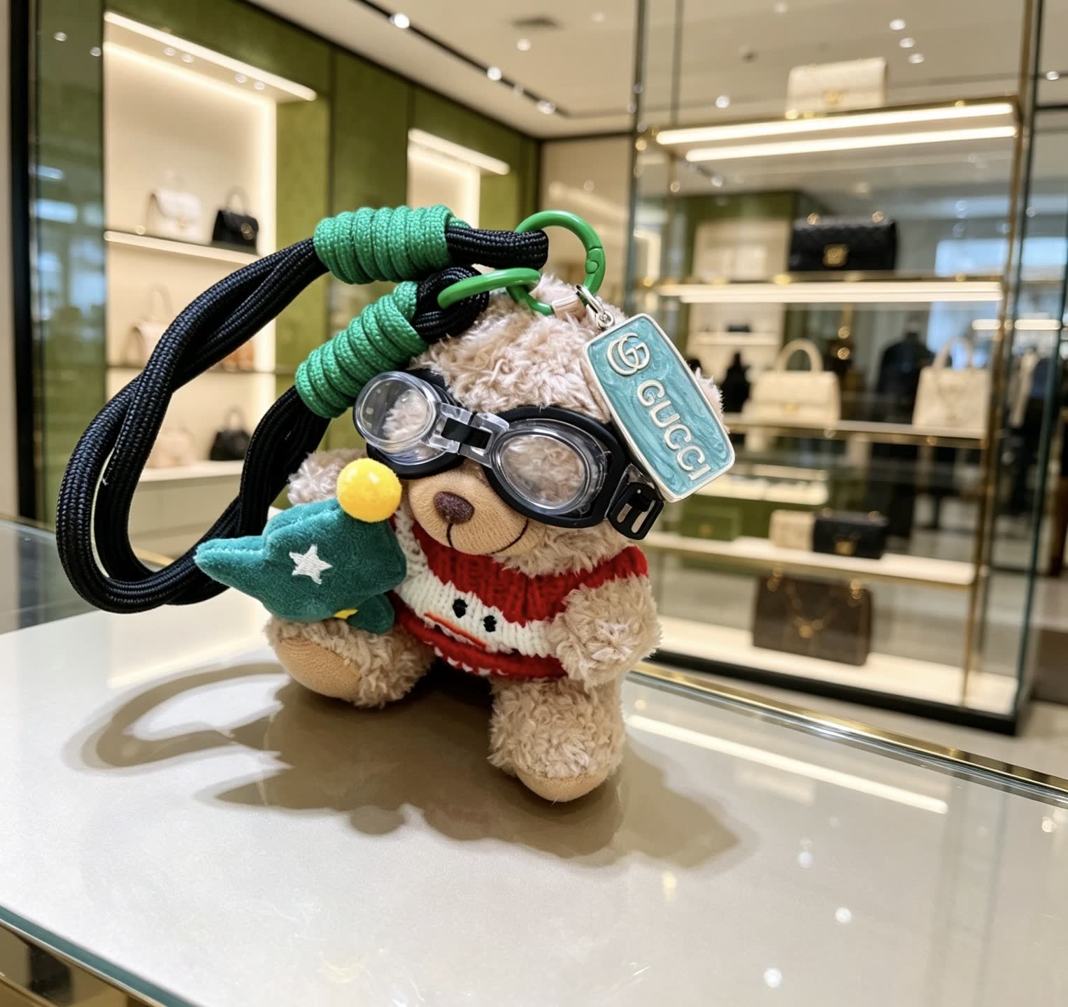 Gucci Bear Keychain