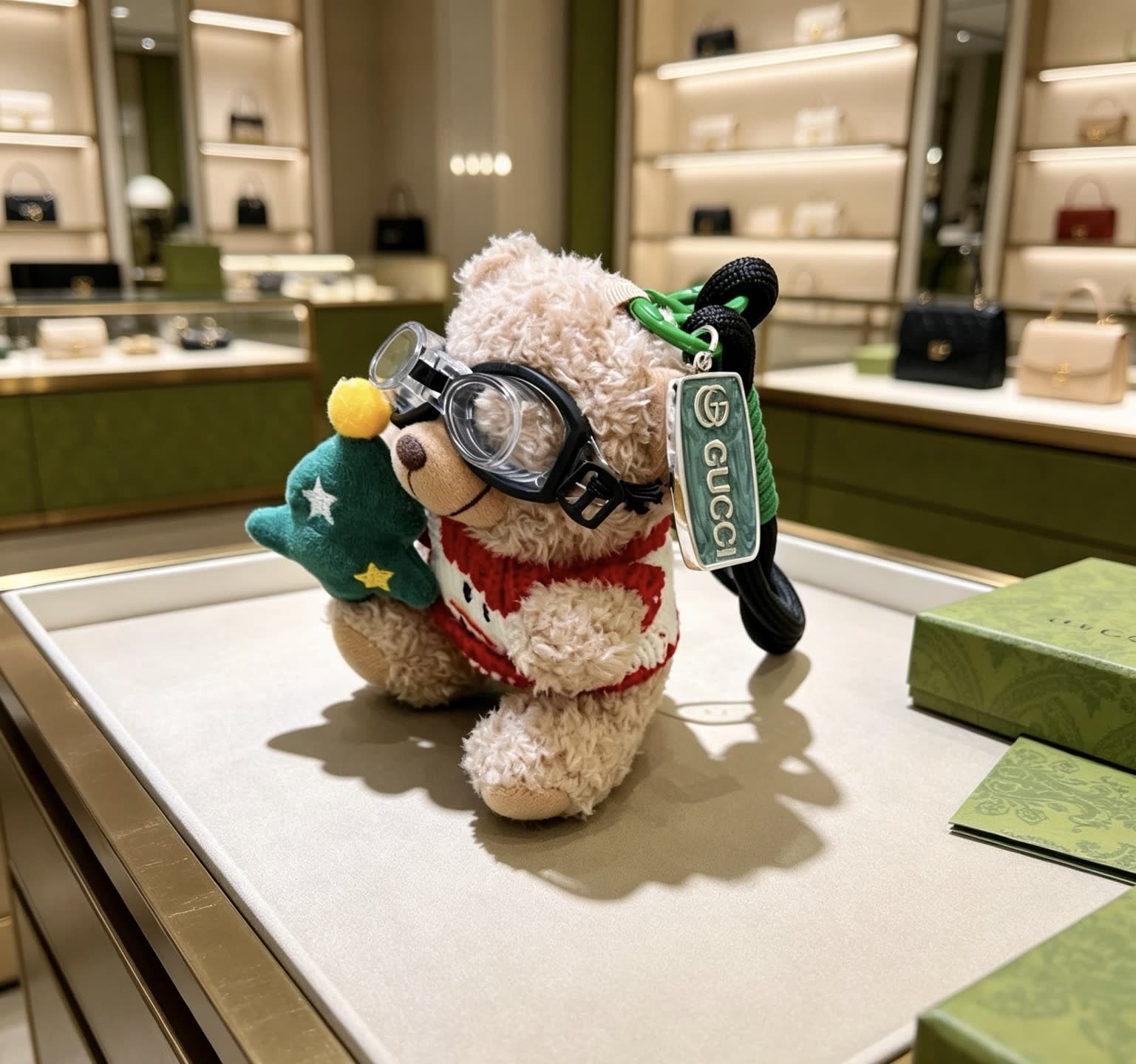 Gucci Bear Keychain