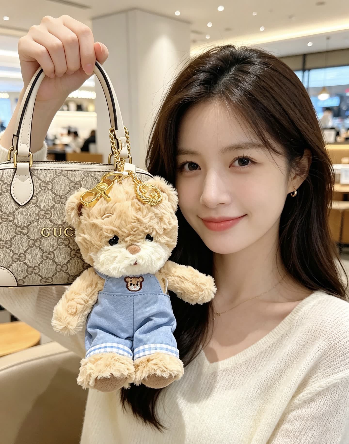 Gucci Bear Keychain