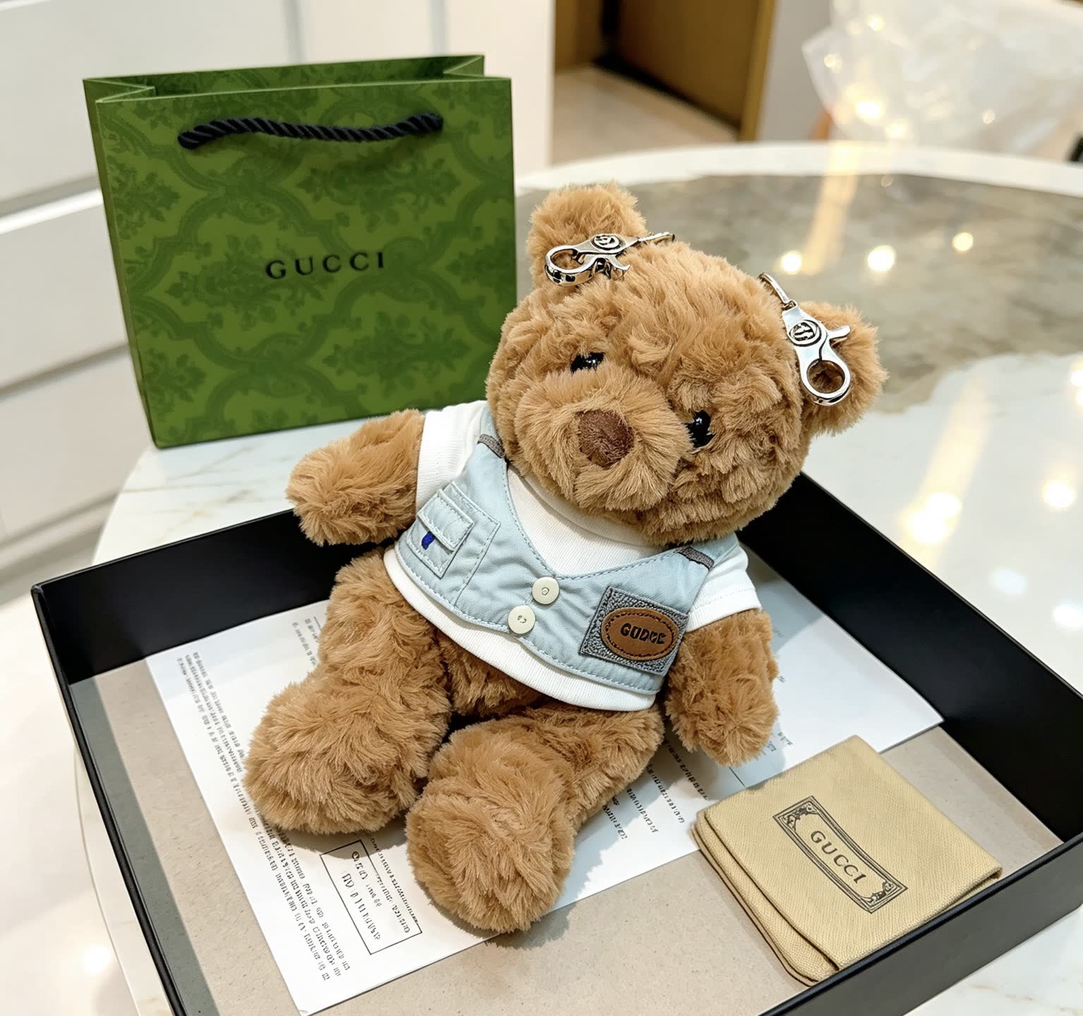 Gucci Bear Keychain