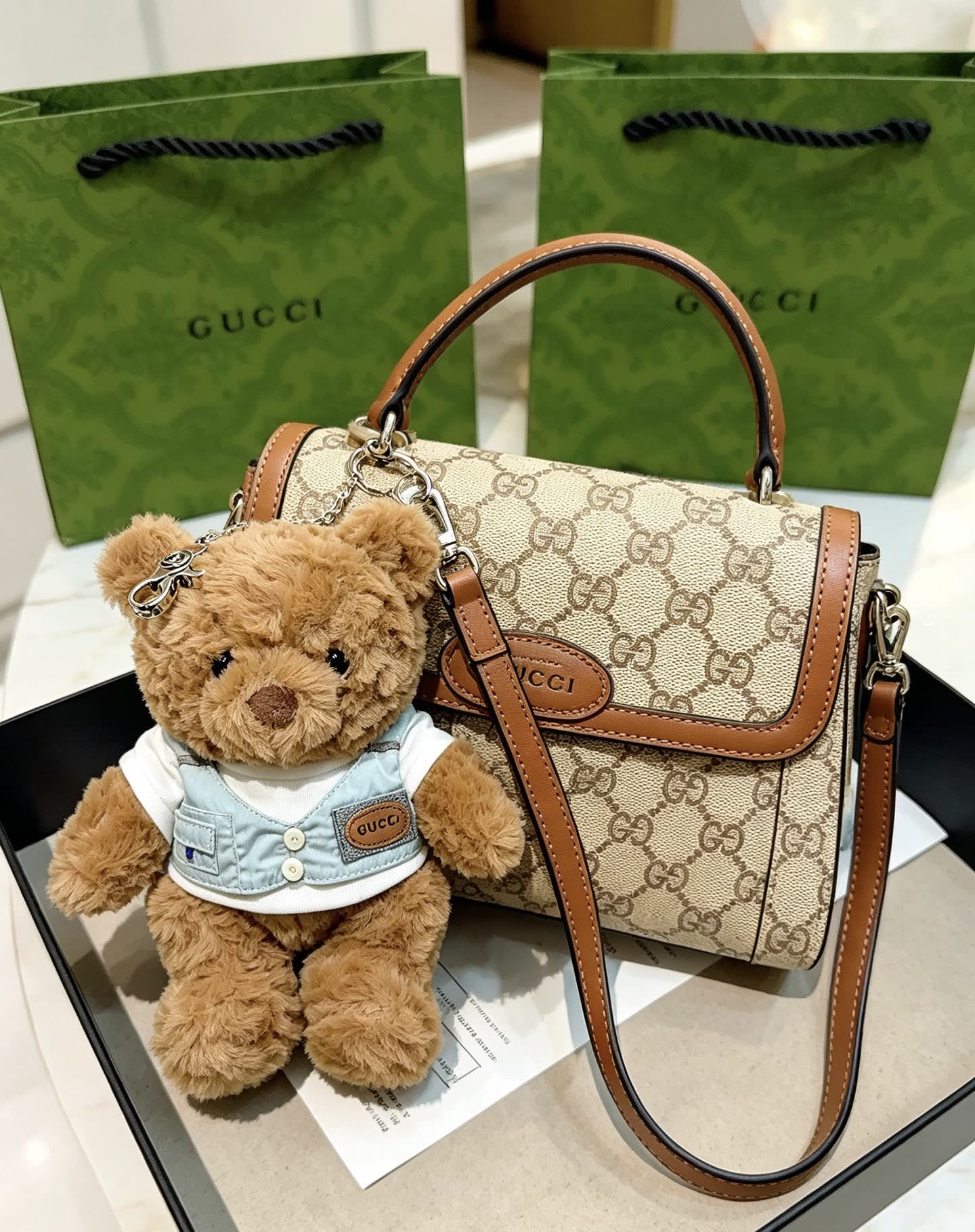 Gucci Bear Keychain