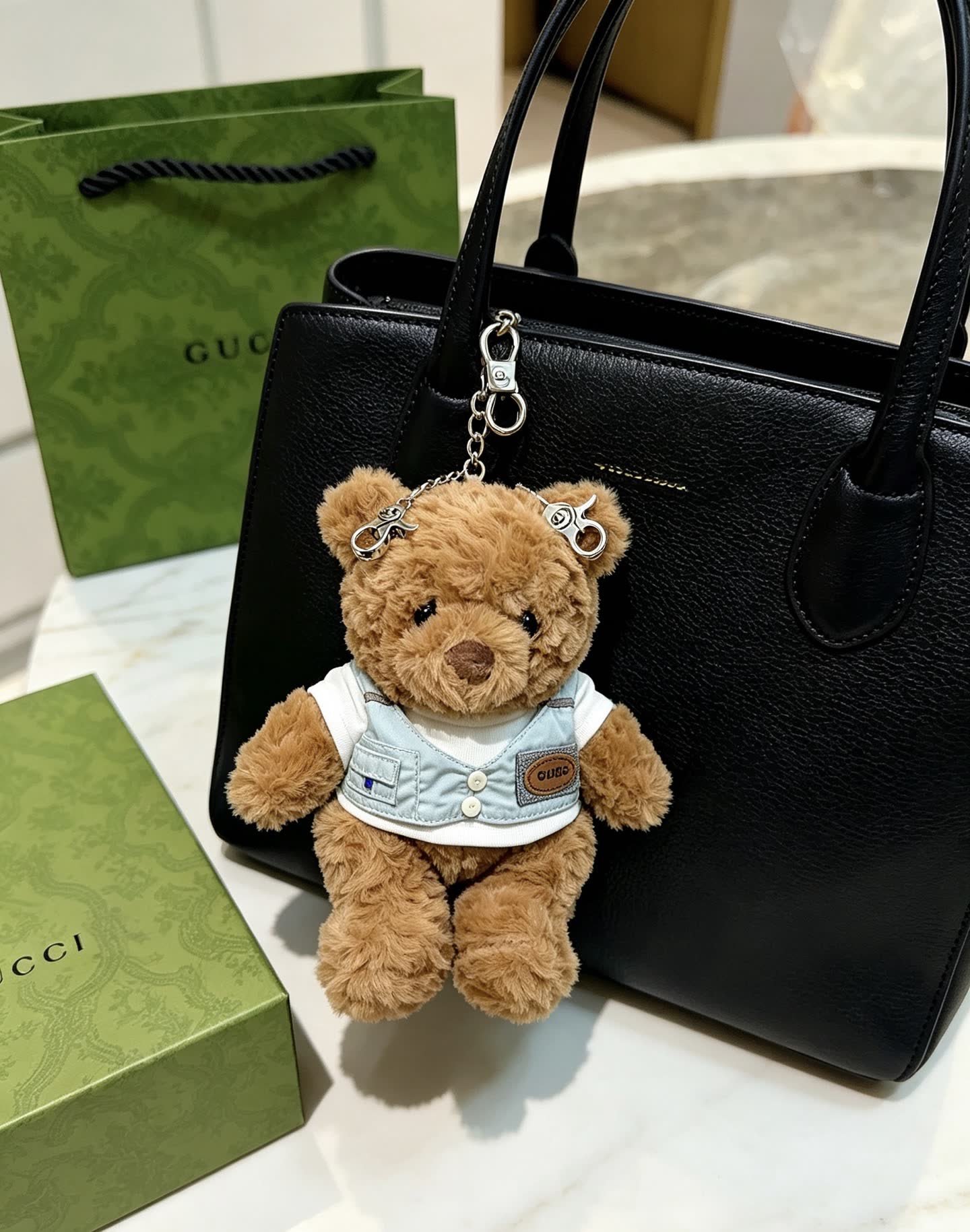 Gucci Bear Keychain