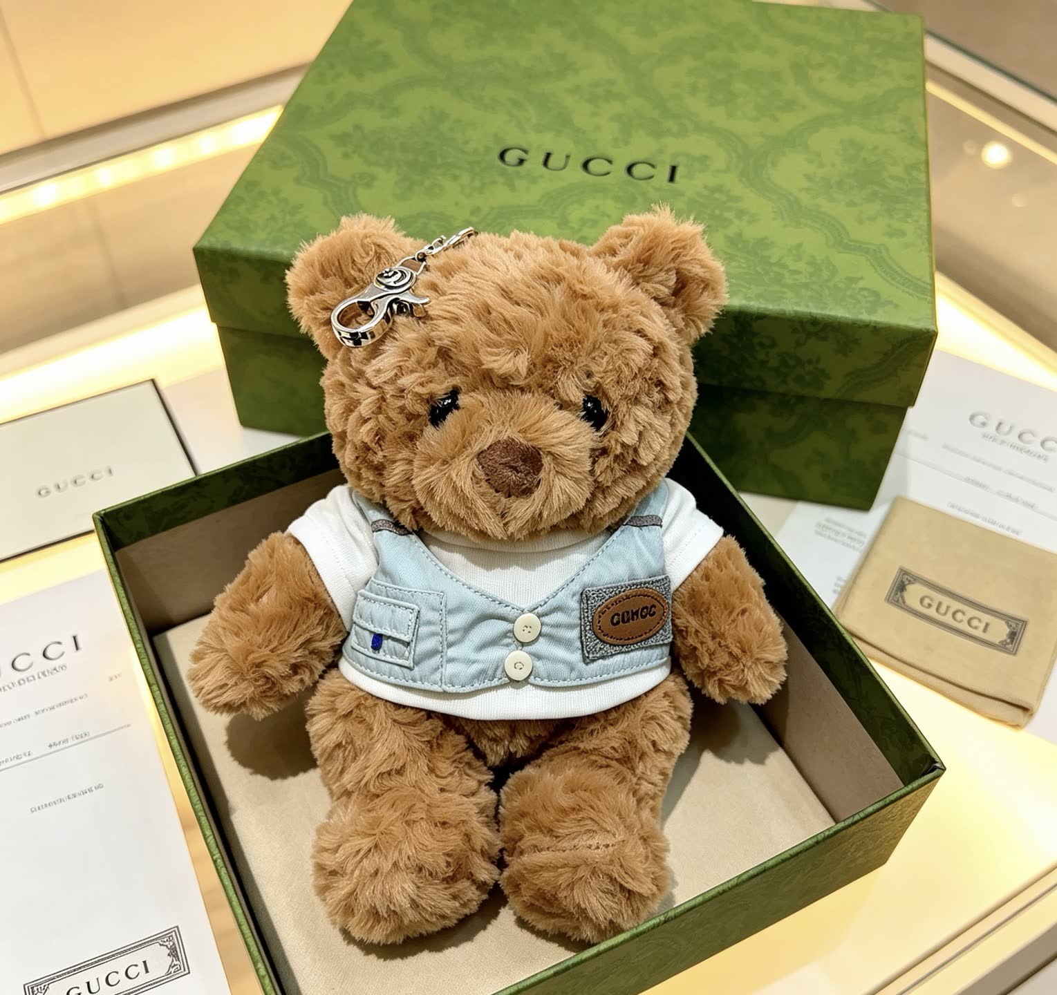 Gucci Bear Keychain