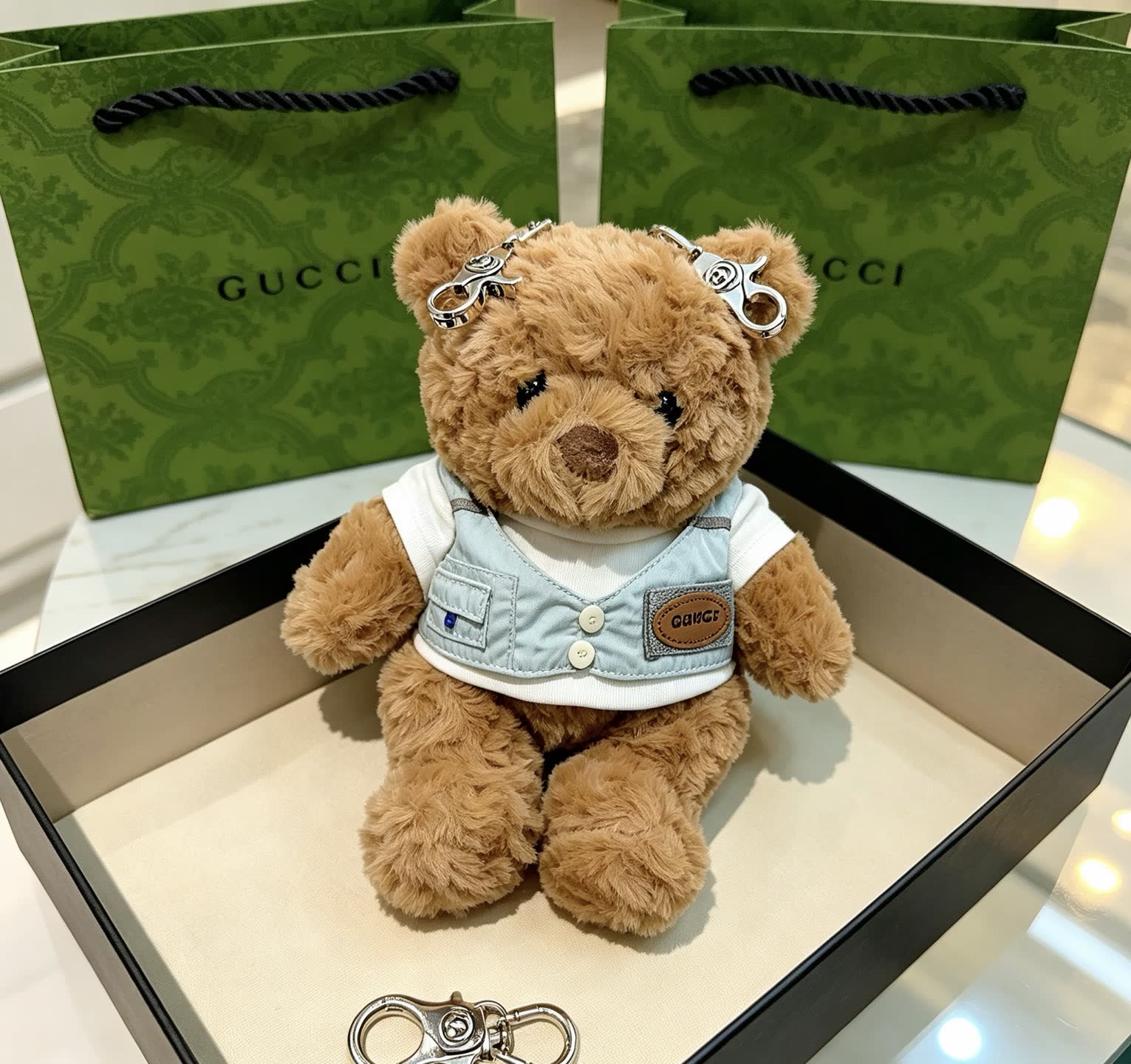 Gucci Bear Keychain